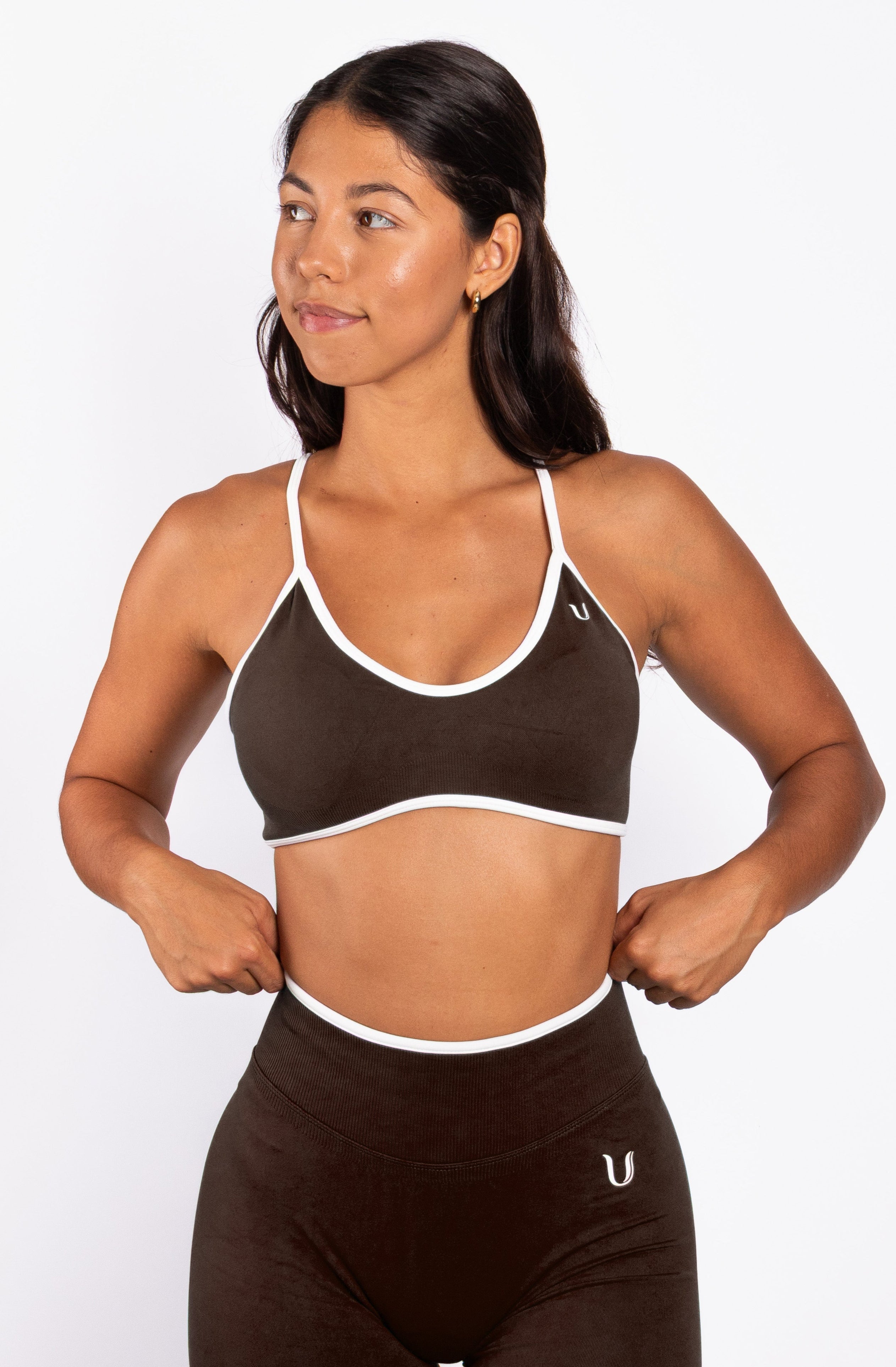 Ivy | Seamless Bra - Brown