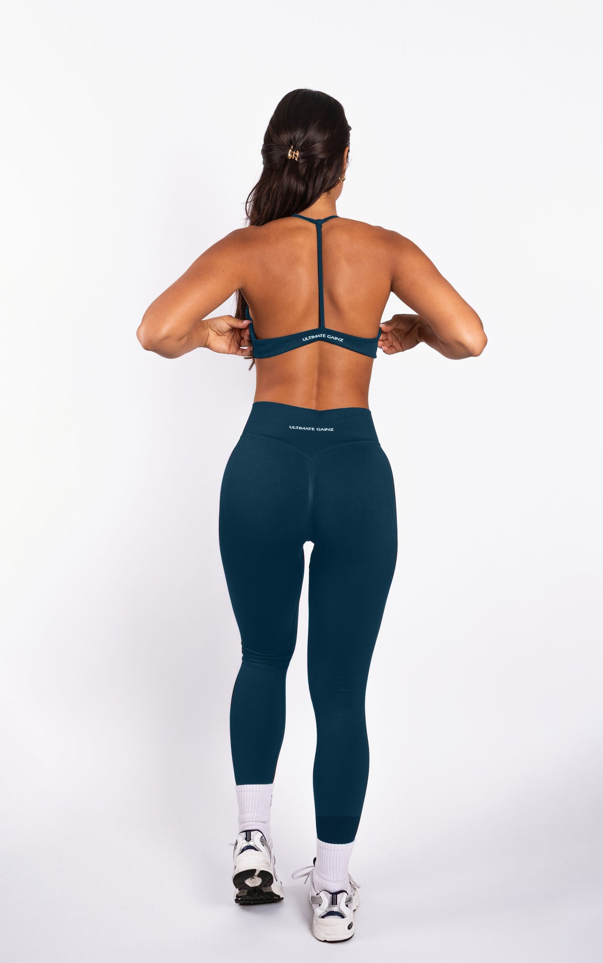 Nova | Seamless Open Rug Bra – Blauw - afbeelding 7