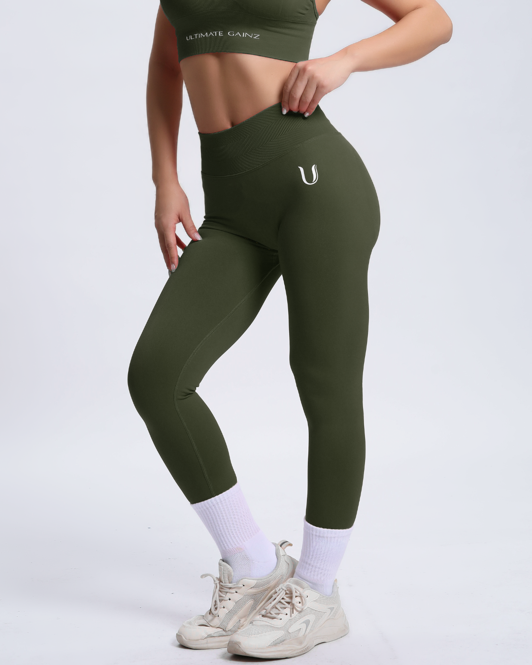 Joy | Sculpt Legging Met Scrunch – Groen