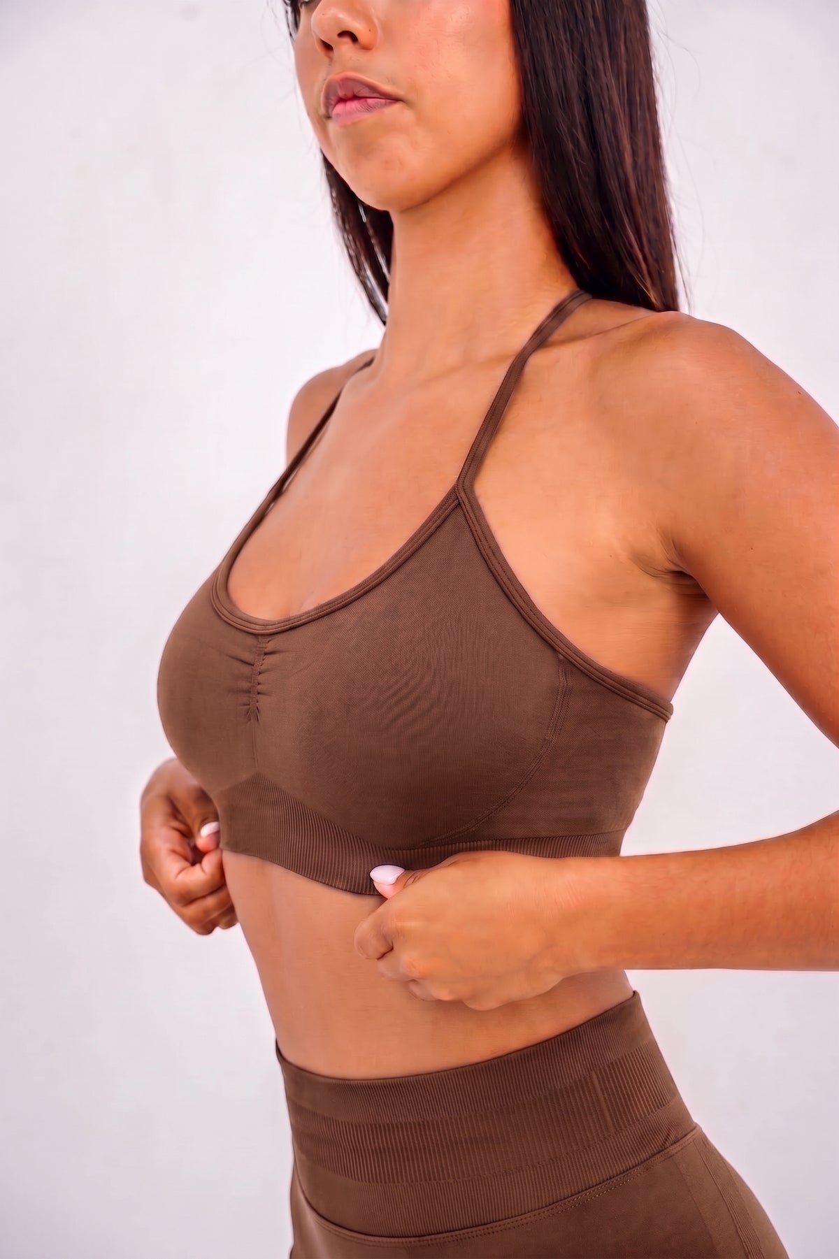Luna | Premium Adjustable Sports Bra - Bruin