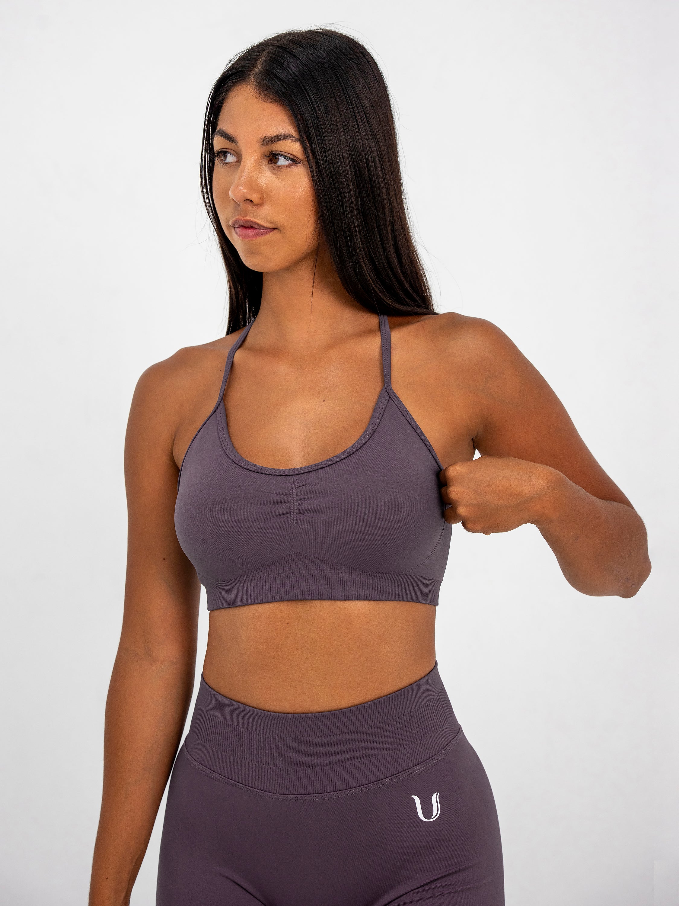 Luna | Premium Adjustable Sports Bra - Oudpaars