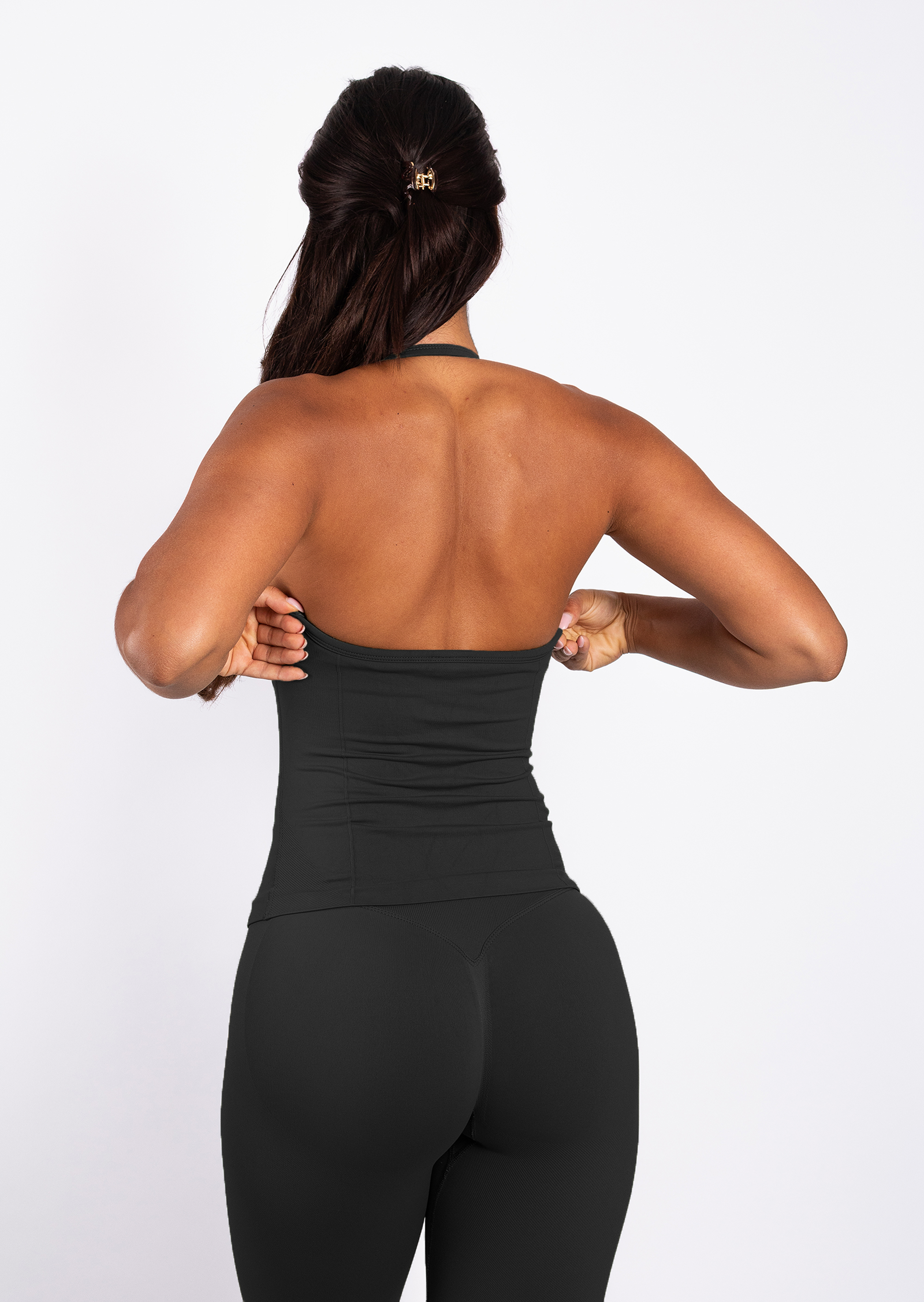 Beau | Crop Top Schwarz