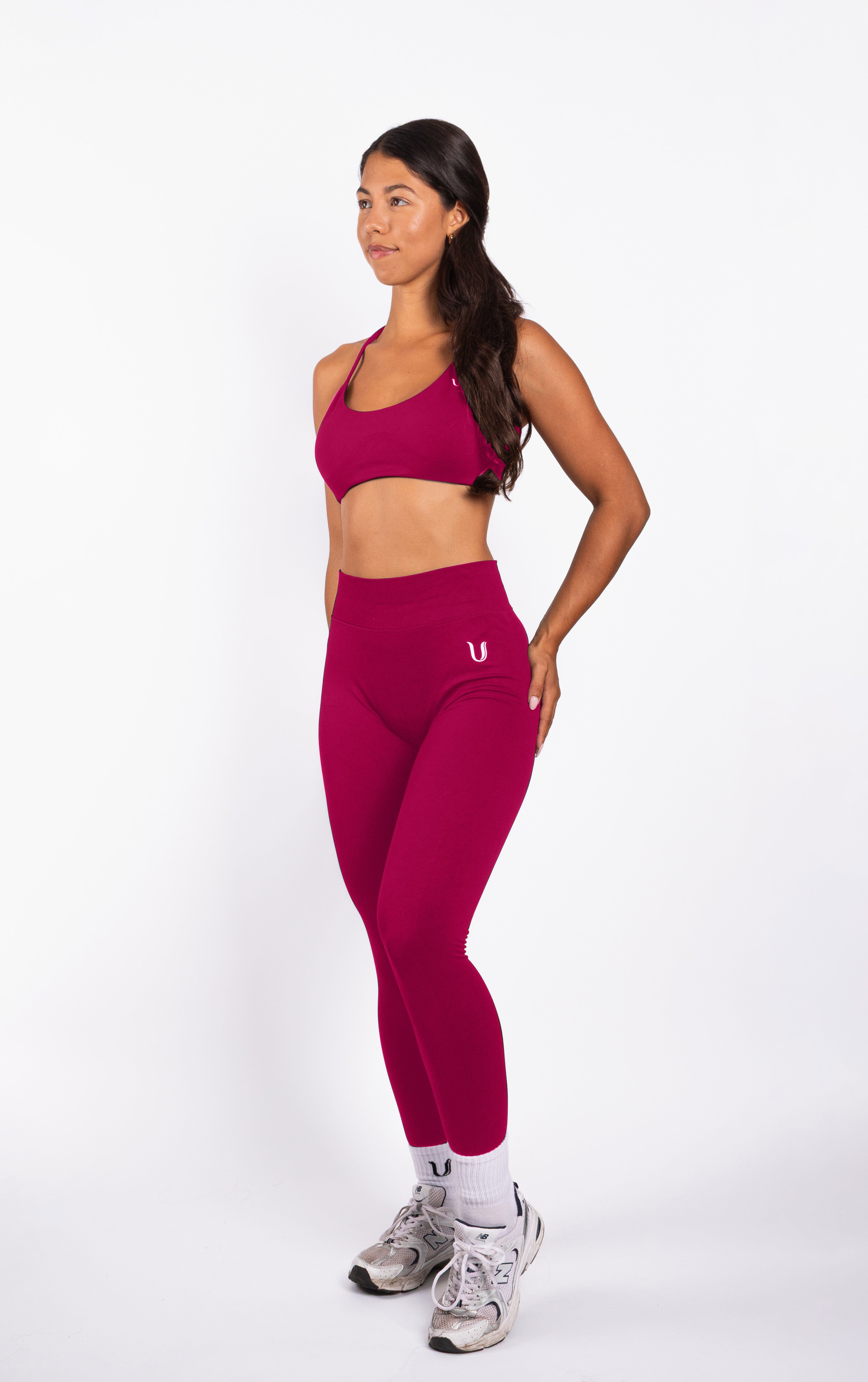 Nova | Seamless BH Offener Rücken – Himbeere