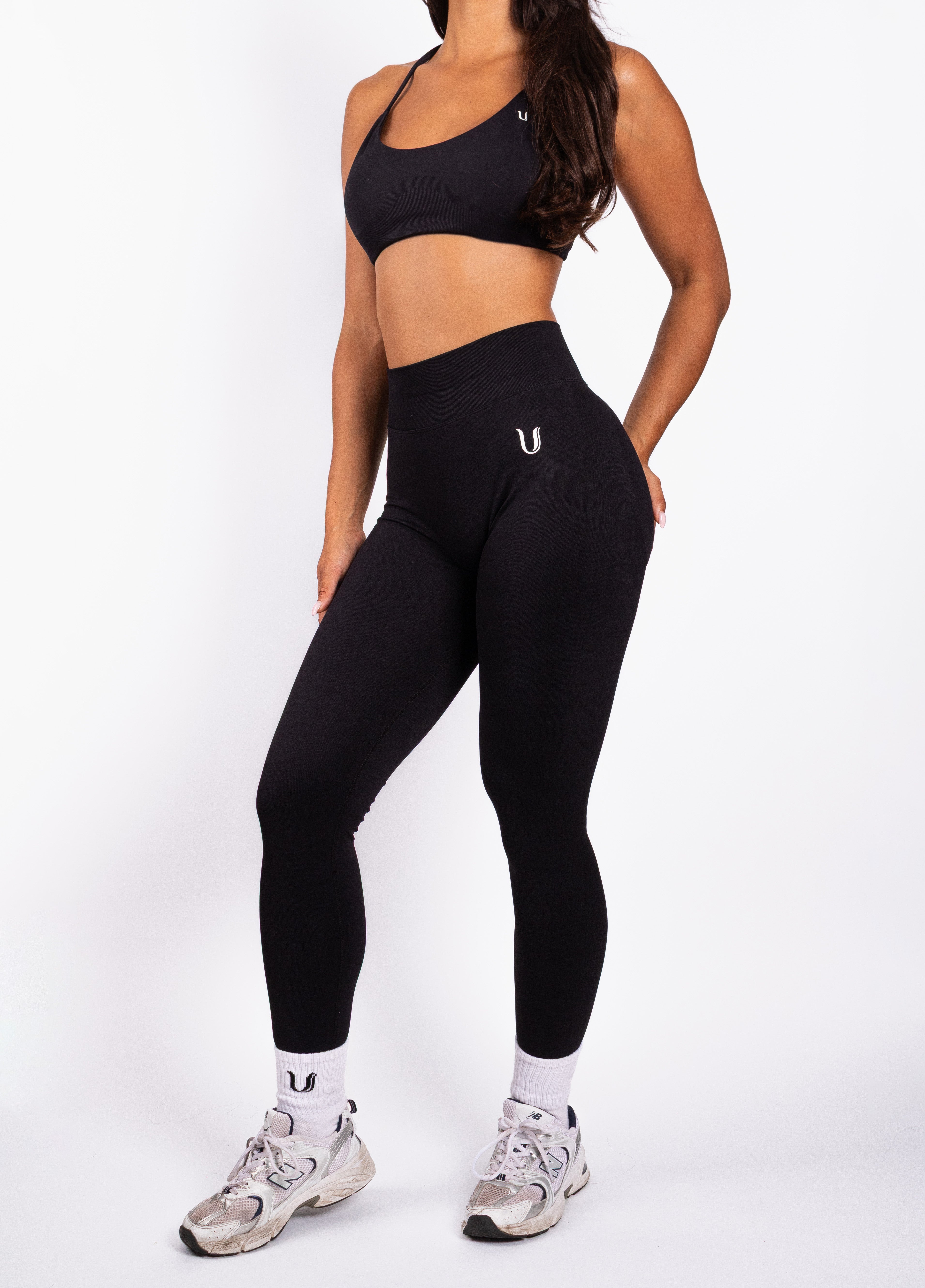 Nova | Formende Seamless Leggings – Schwarz