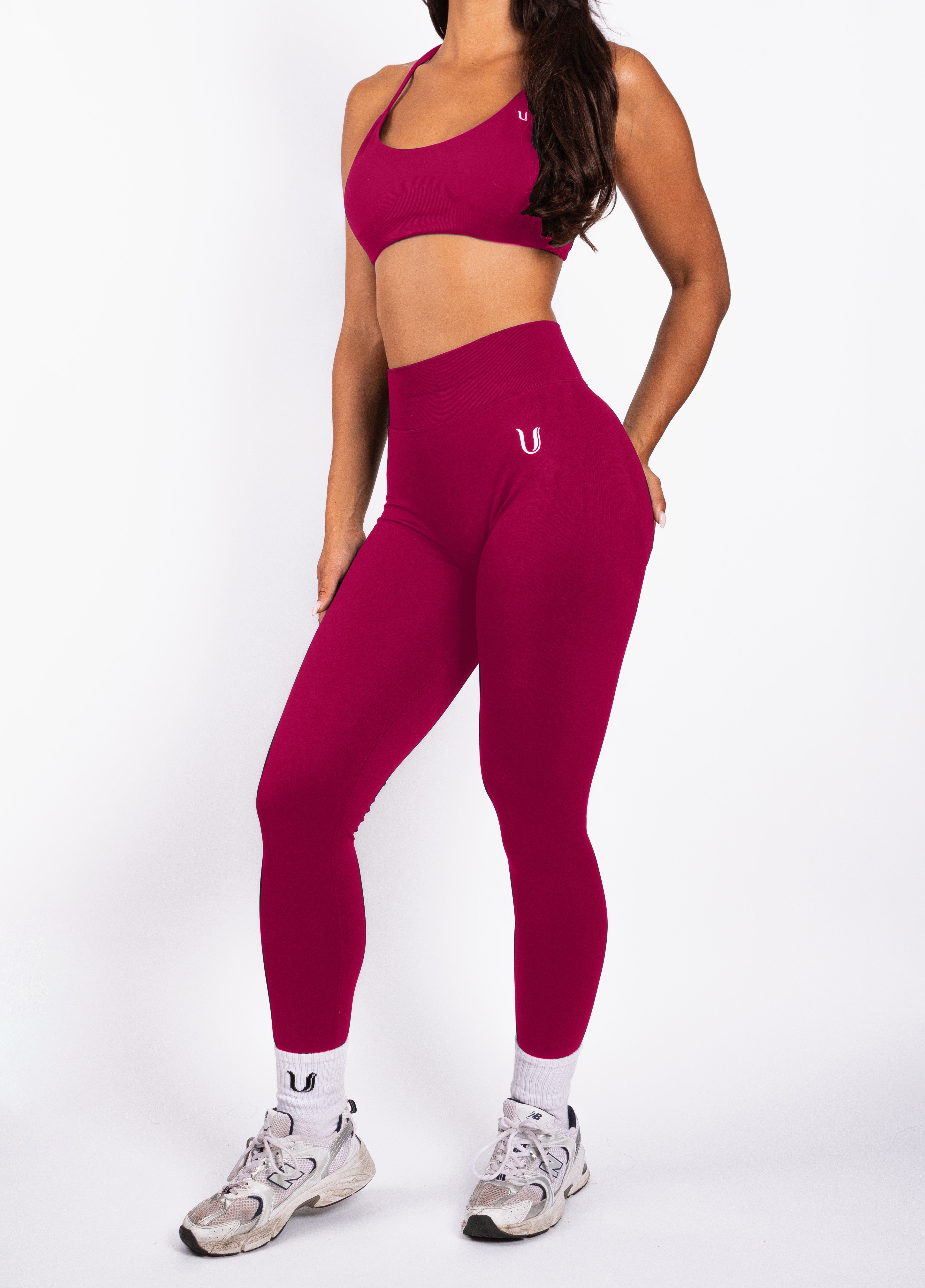 Nova | Formende Seamless Leggings – Himbeere
