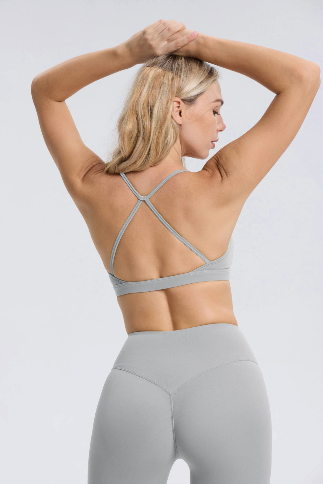 Hailey Set | Top Legging - Lichtgrijs