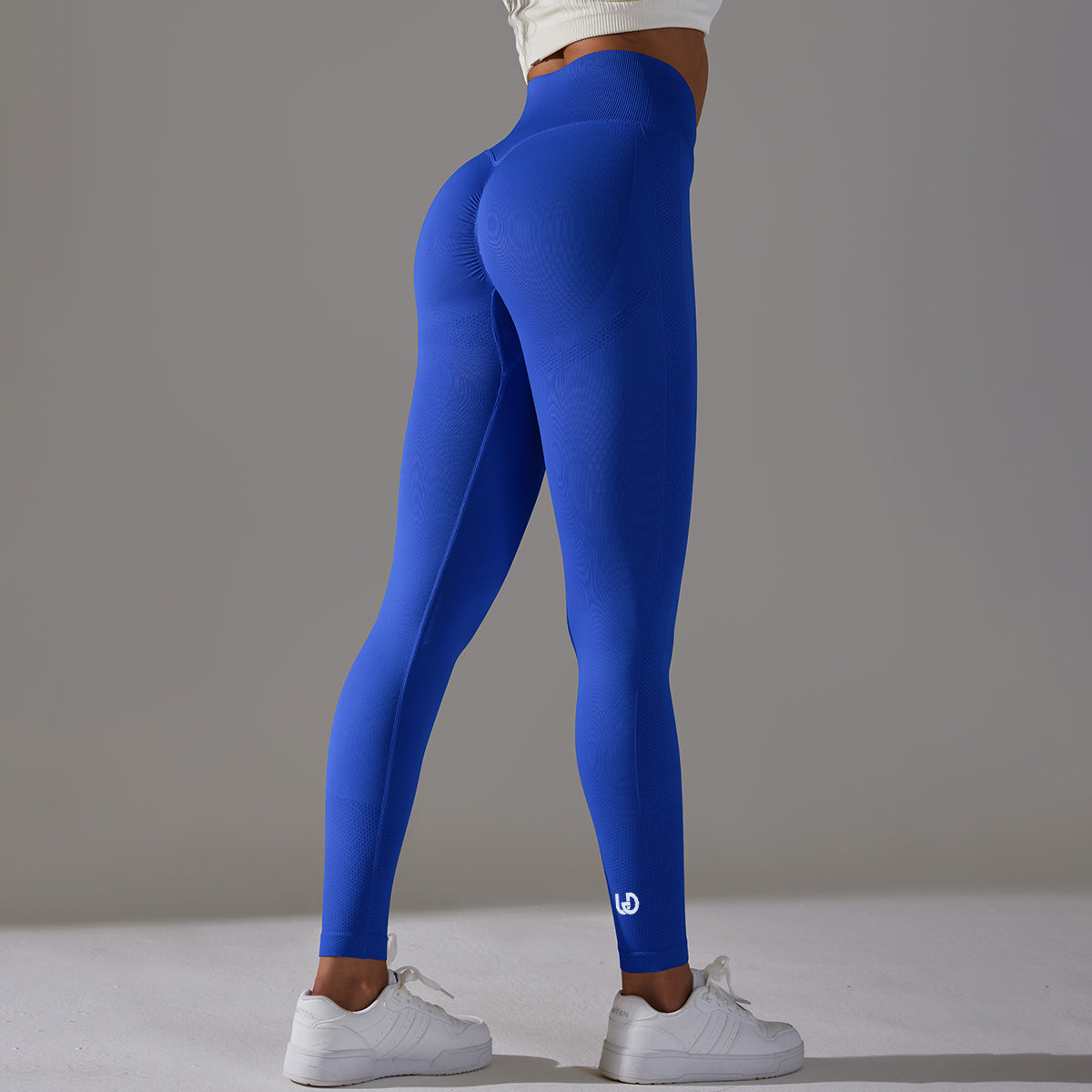 Celine | High Waist Scrunch Legging - Blauw