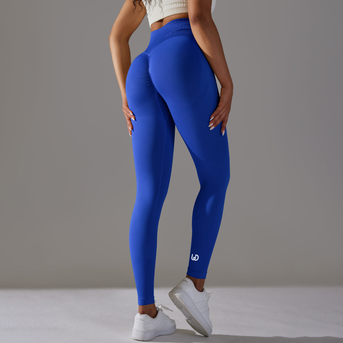 Celine | High Waist Scrunch Legging - Blauw