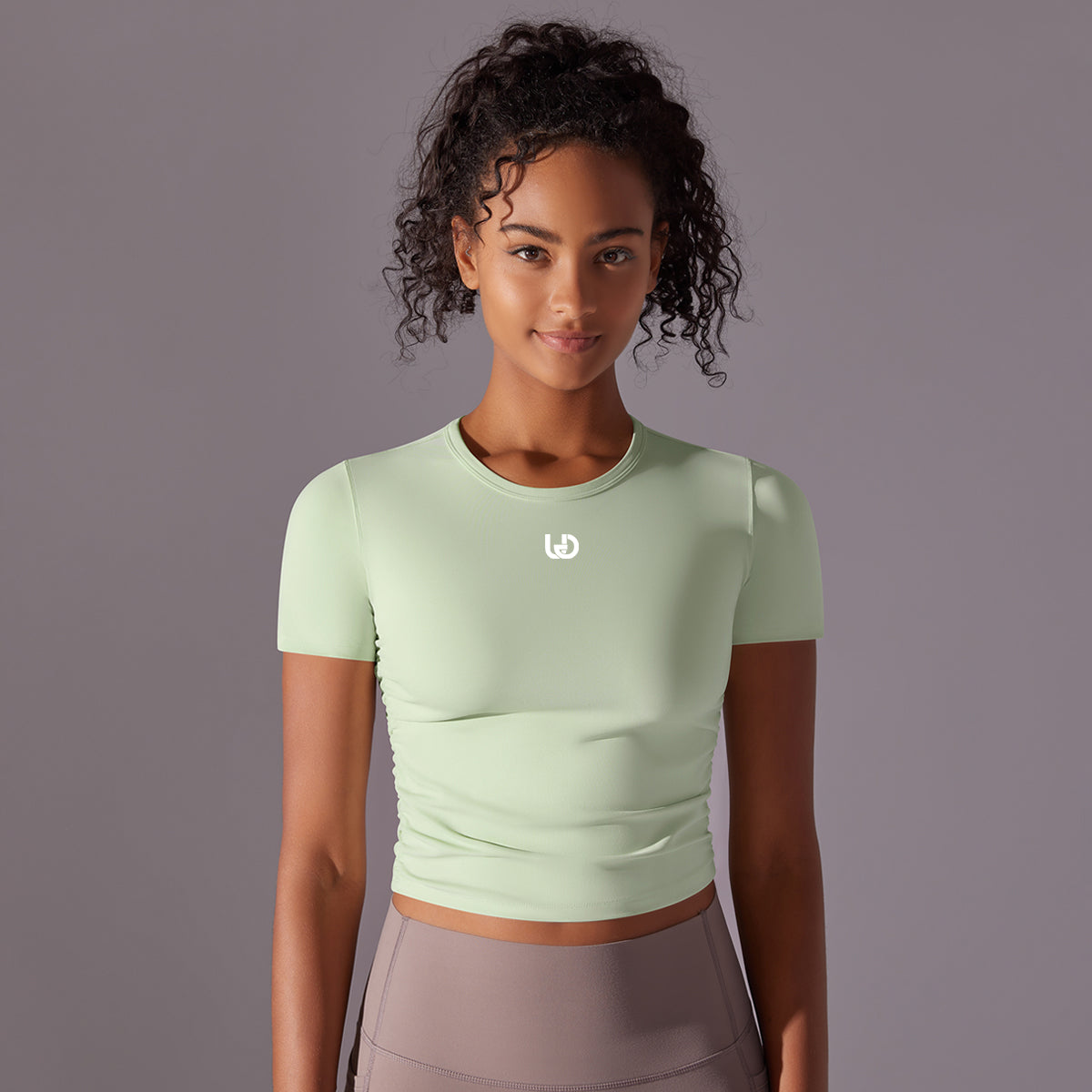 Bibi | Korte Mouwen Shirt - Groen