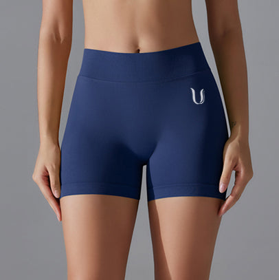 Mila V2 | Scrunch Sport Short - Marine Blauw