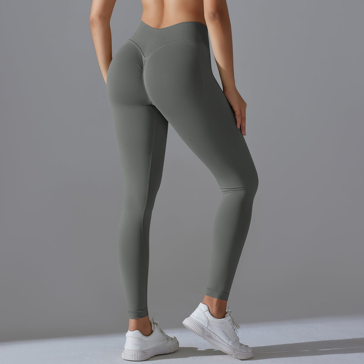 Mila V2 | Scrunch Sport Legging - Grijs