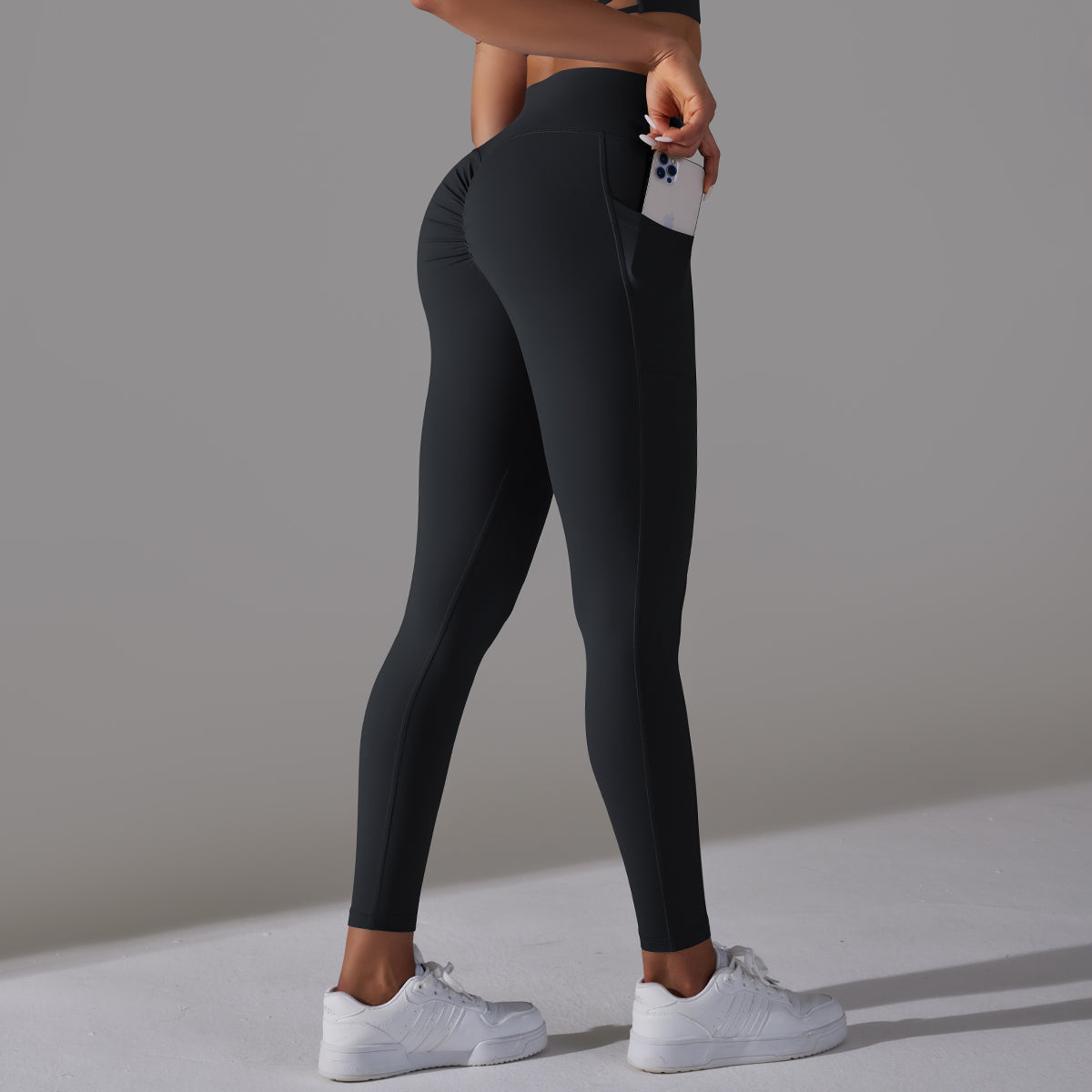 Mila | Legging Zwart - Ultimate Gainz