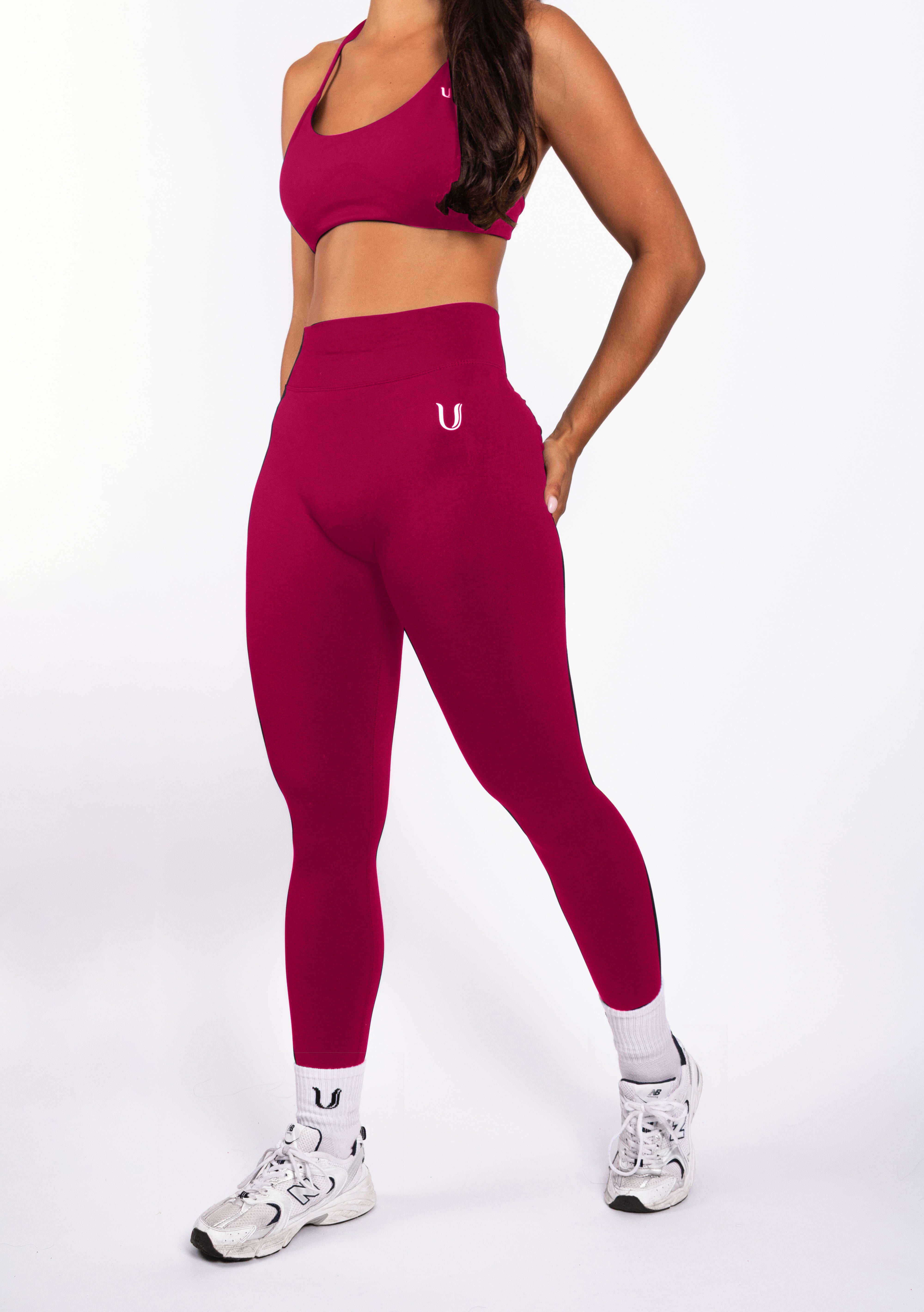 Nova | Formende Seamless Leggings – Himbeere