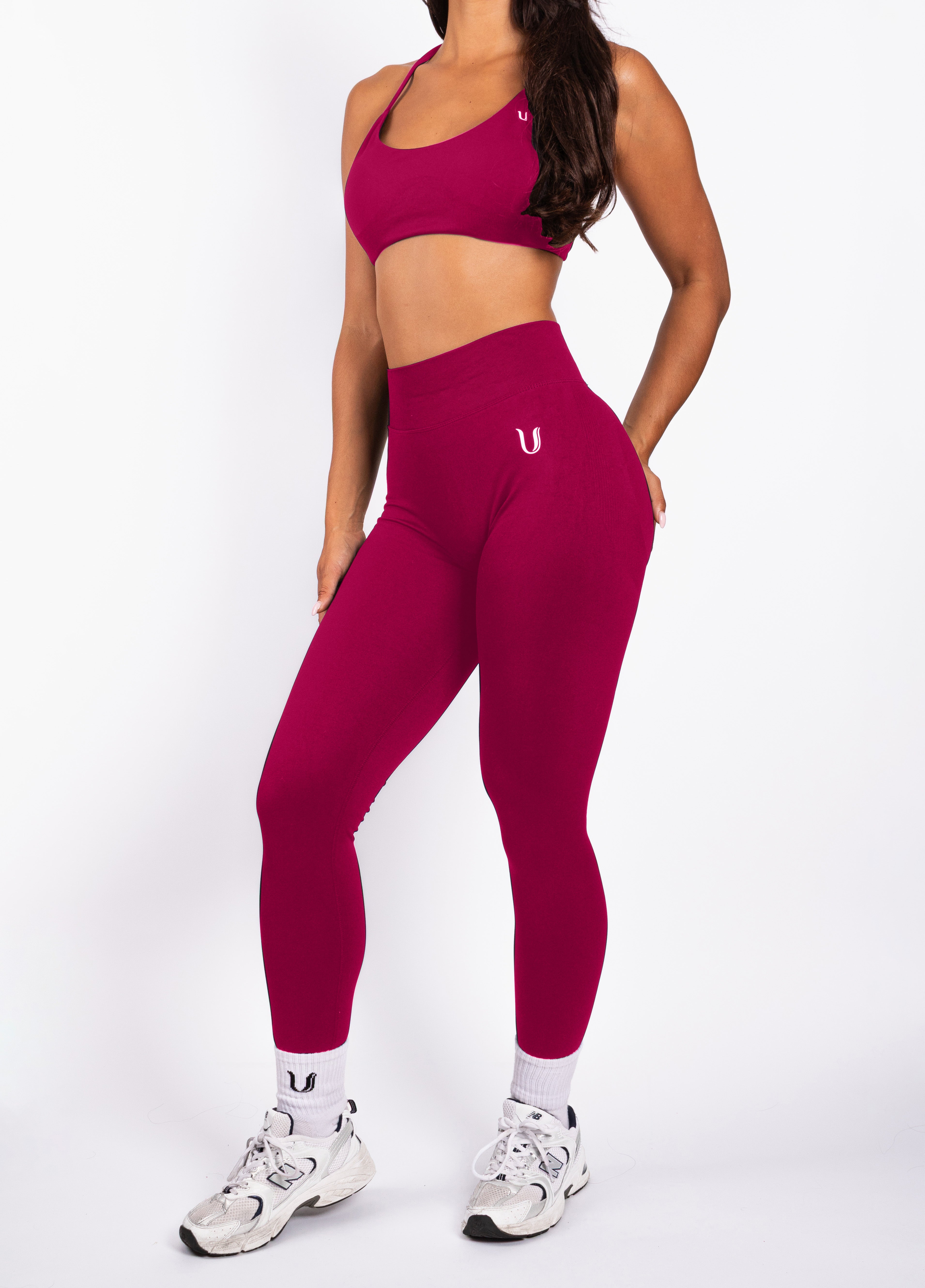 Nova | Formende Seamless Leggings – Himbeere