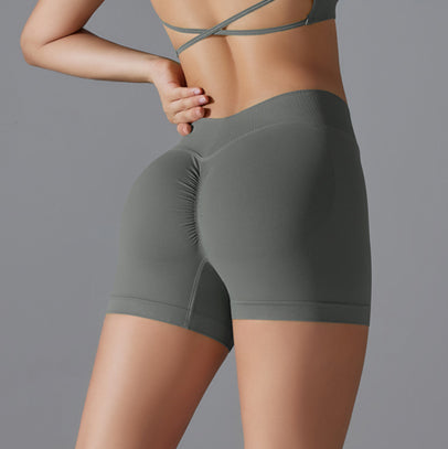 Mila V2 | Scrunch Sport Short - Grijs