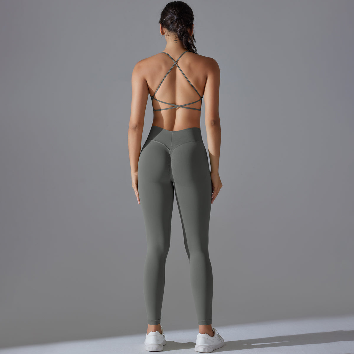 Mila V2 | Scrunch Sport Legging - Grijs