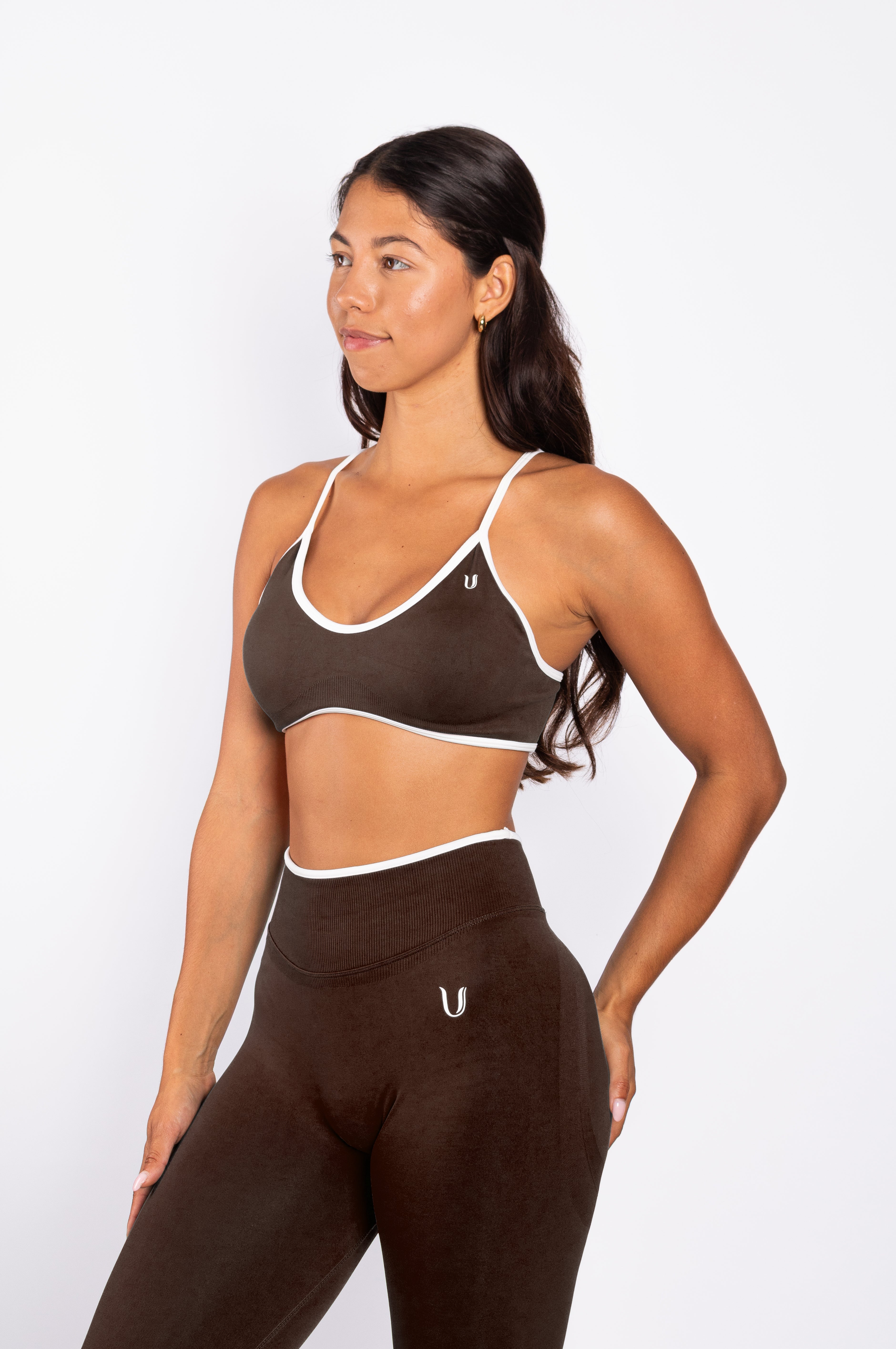 Ivy | Seamless Bra - Brown