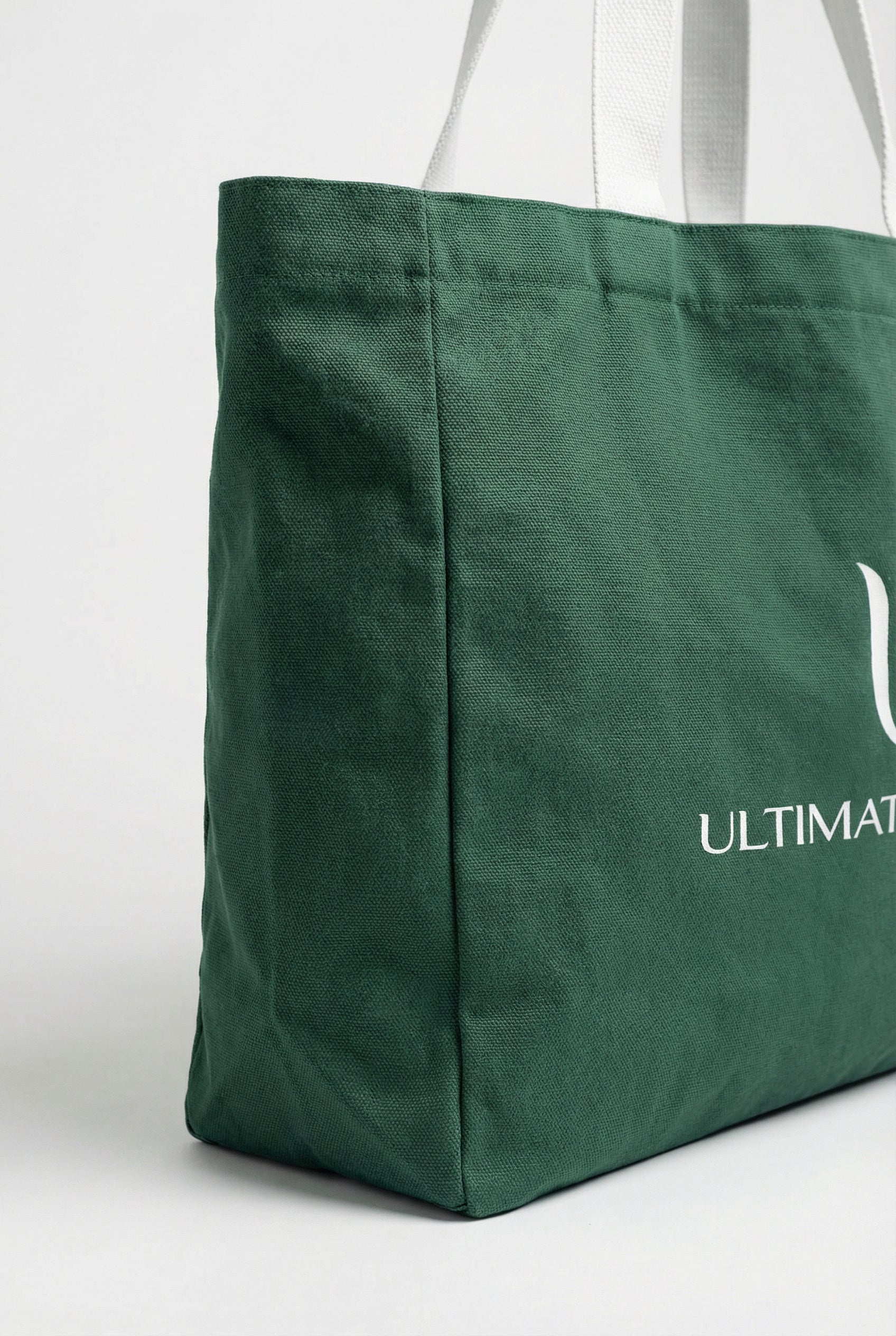 Ultimate Gainz Signature Tote Bag + 1 Paar Sokken – Bosgroen