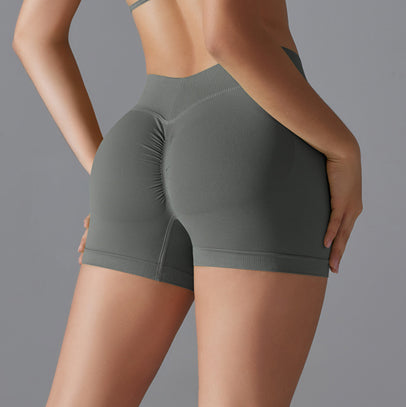 Mila V2 | Scrunch Sport Short - Grijs