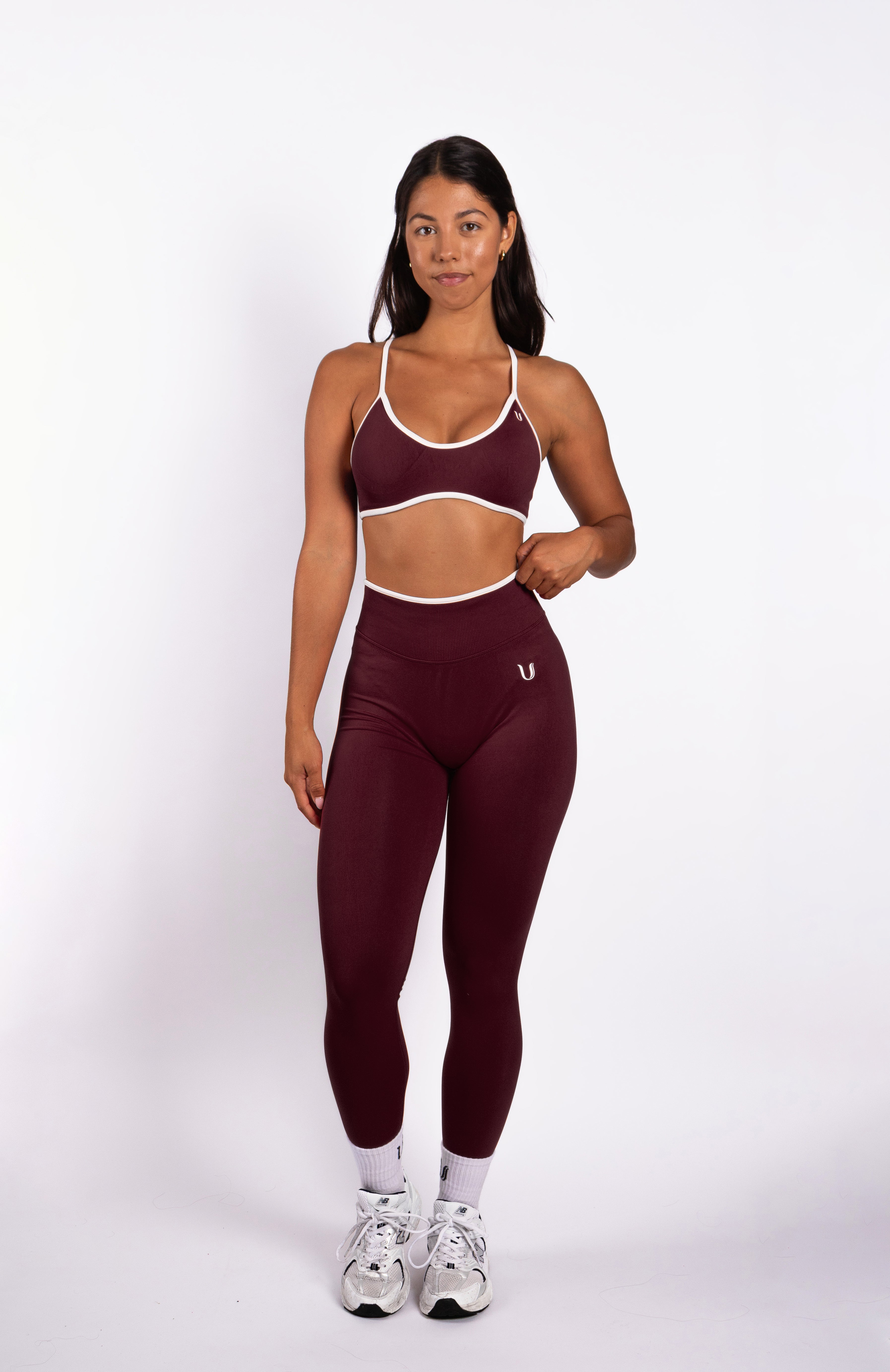 Ivy | Seamless Bra - Bordeaux