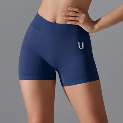 Mila V2 | Scrunch Sport Short - Marine Blauw