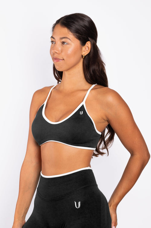 Ivy | Seamless Bra – Zwart - Ultimate Gainz