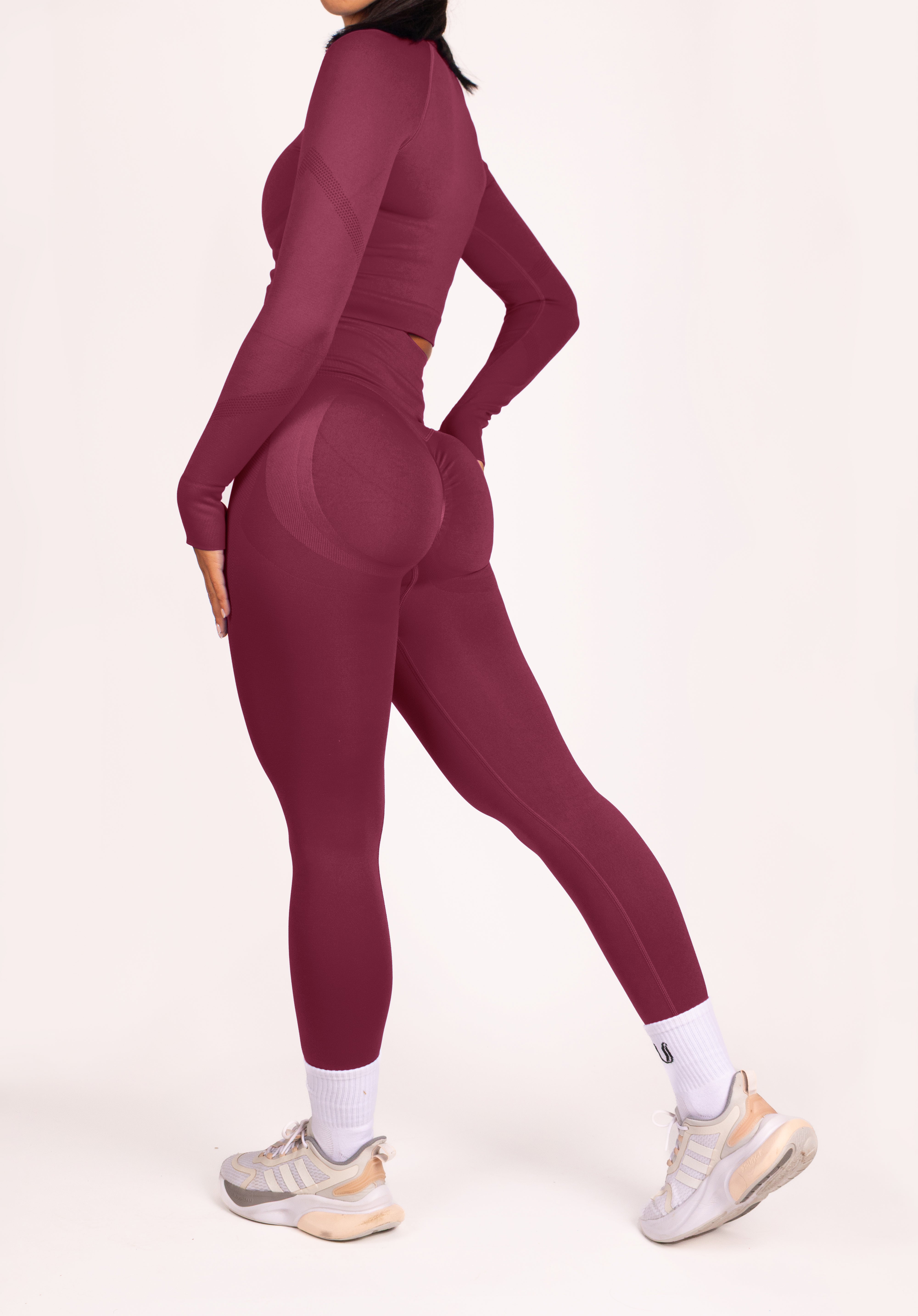 Leonie | Set Lang - Rouge Vin