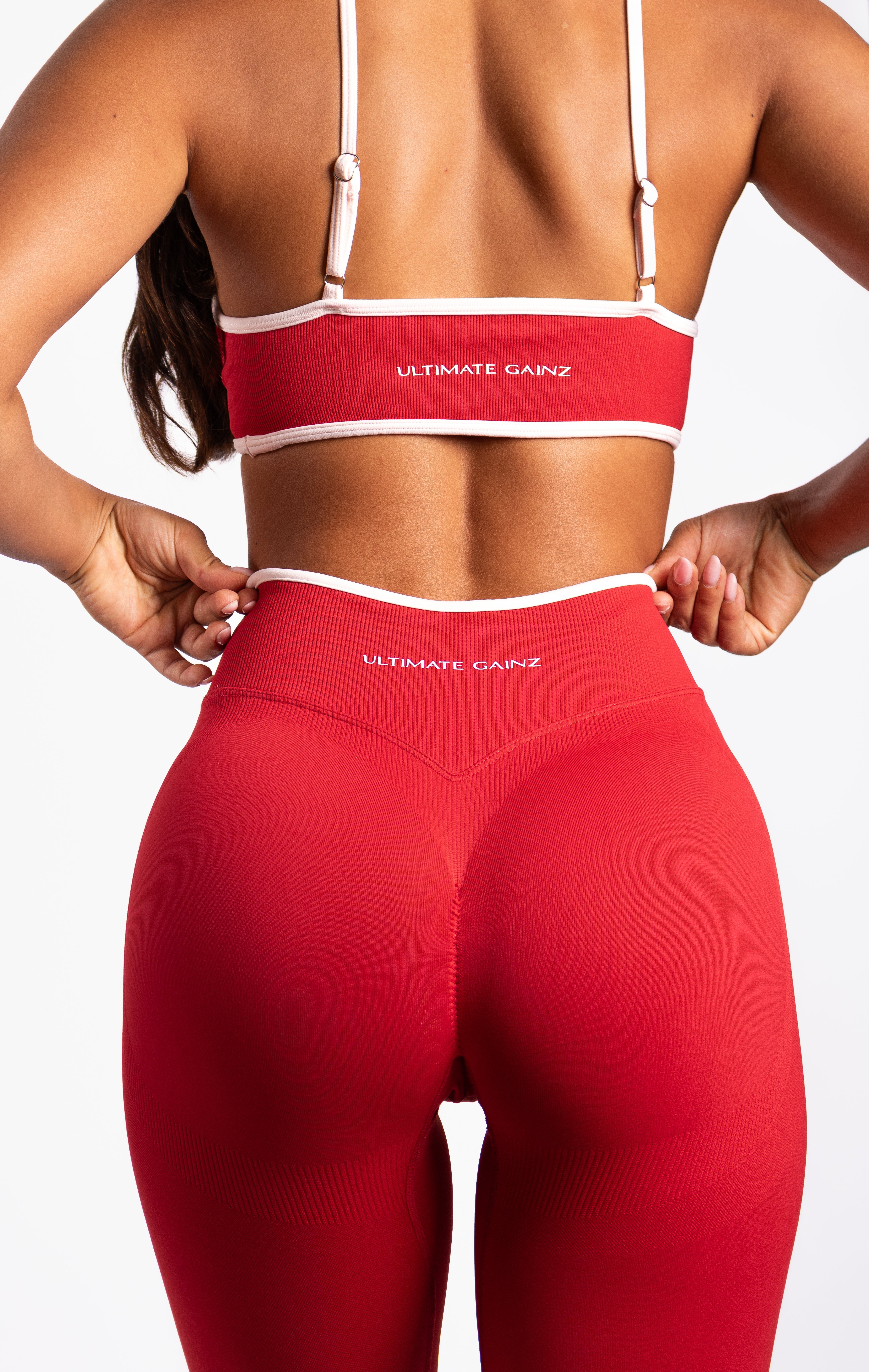Ivy | Seamless Bra - Red