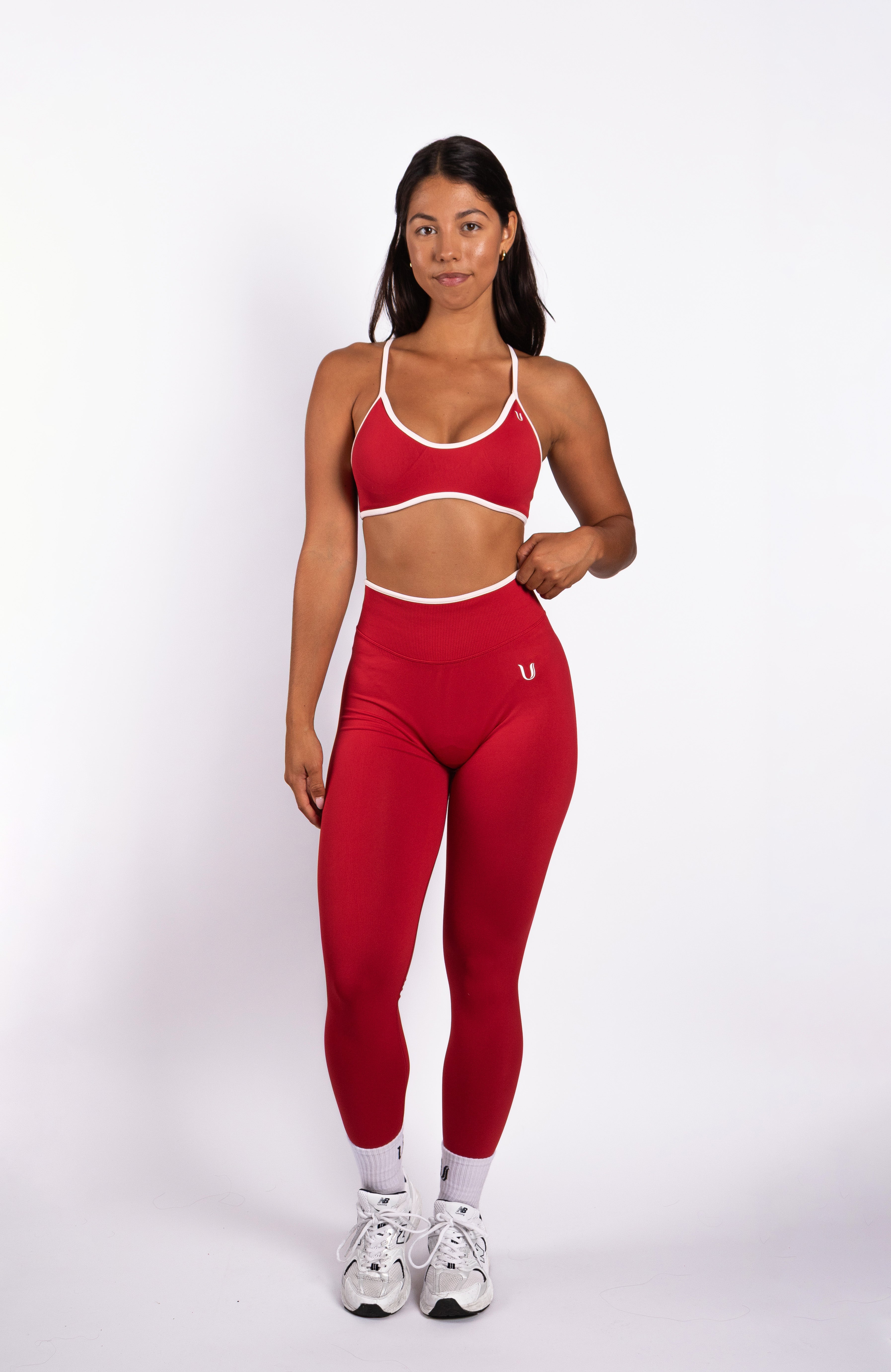 Ivy | Legging Shape Sans Coutures – Rouge