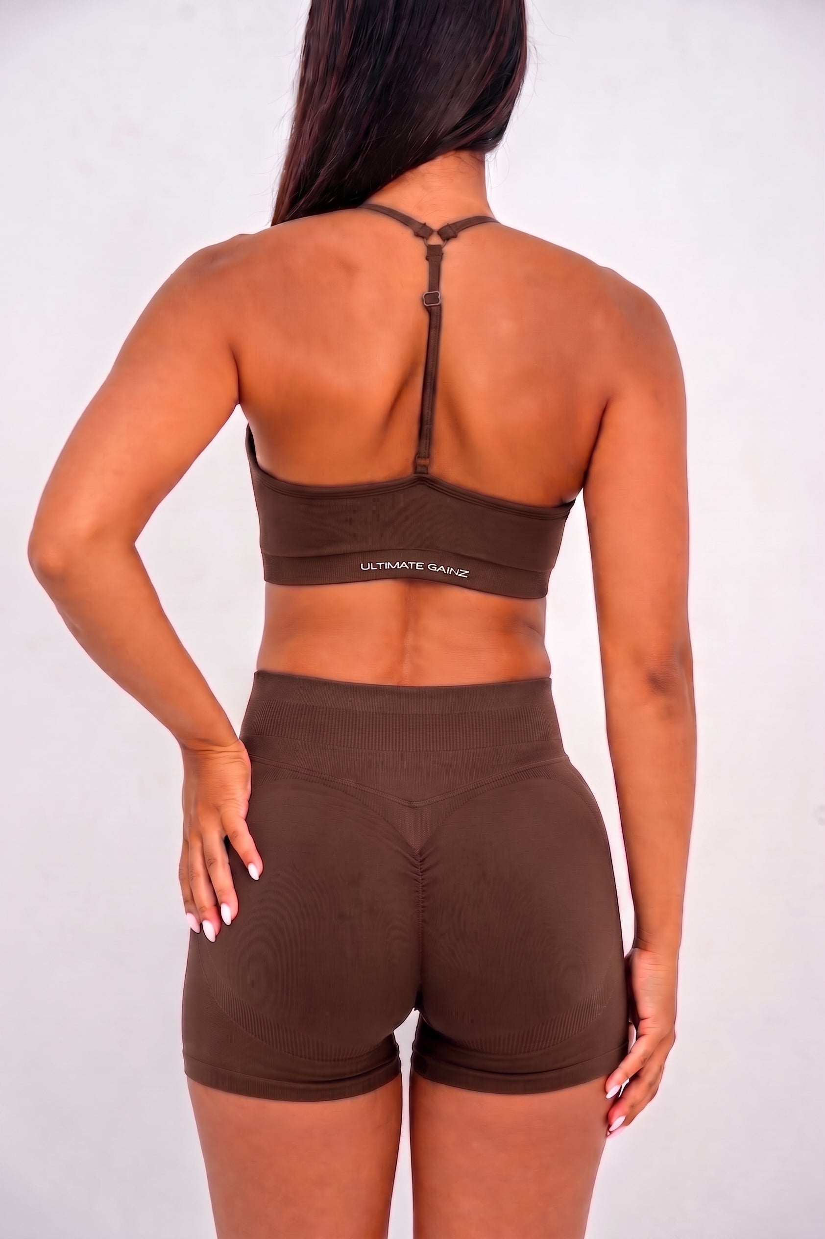 Luna | Premium Adjustable Sports Bra - Bruin