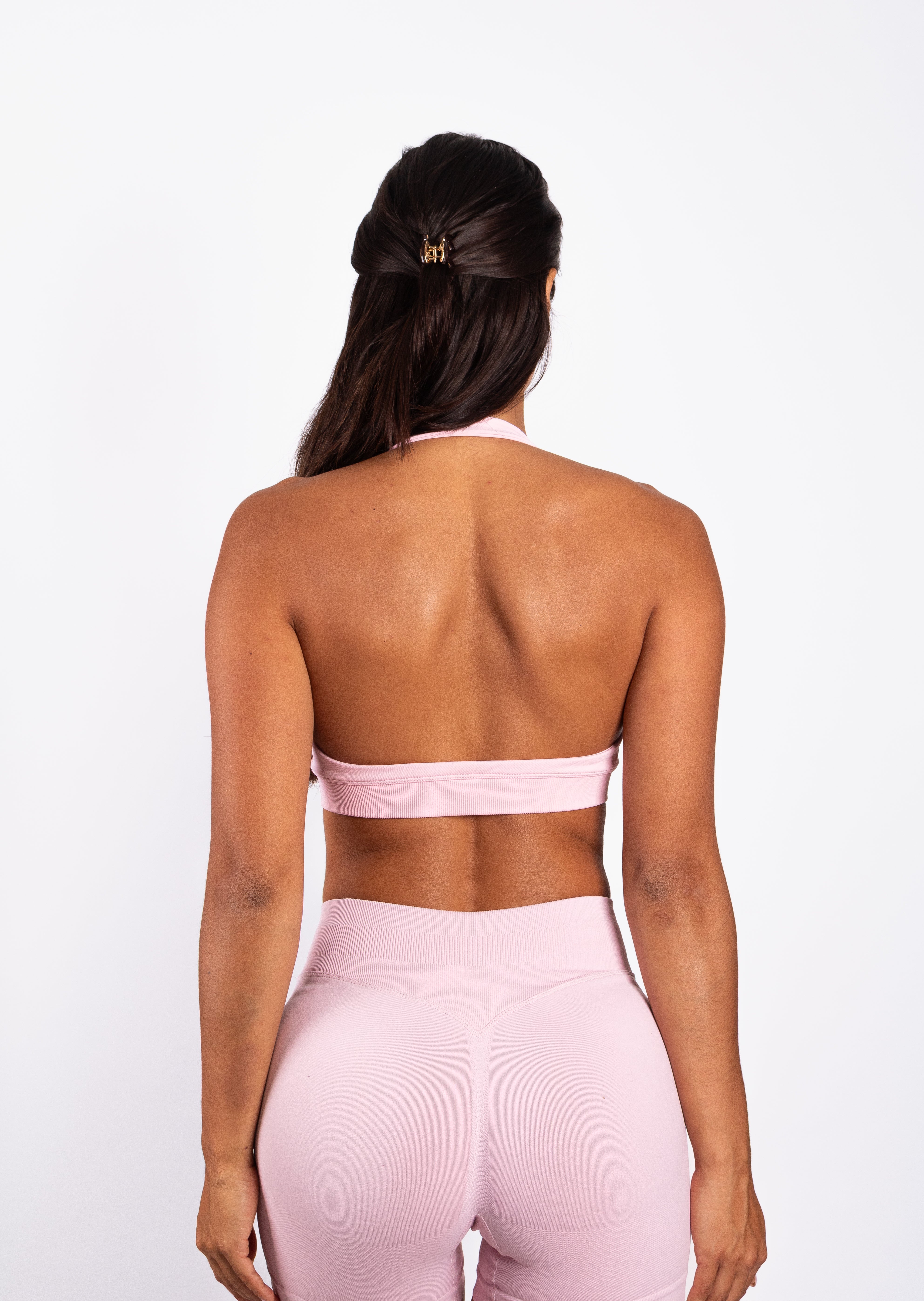 Beau | Halter Support Bra - Roze