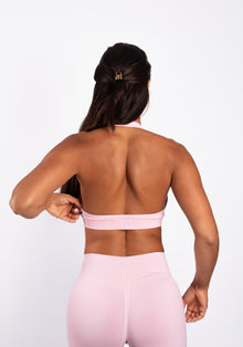 Beau | Halter Support Bra - Roze