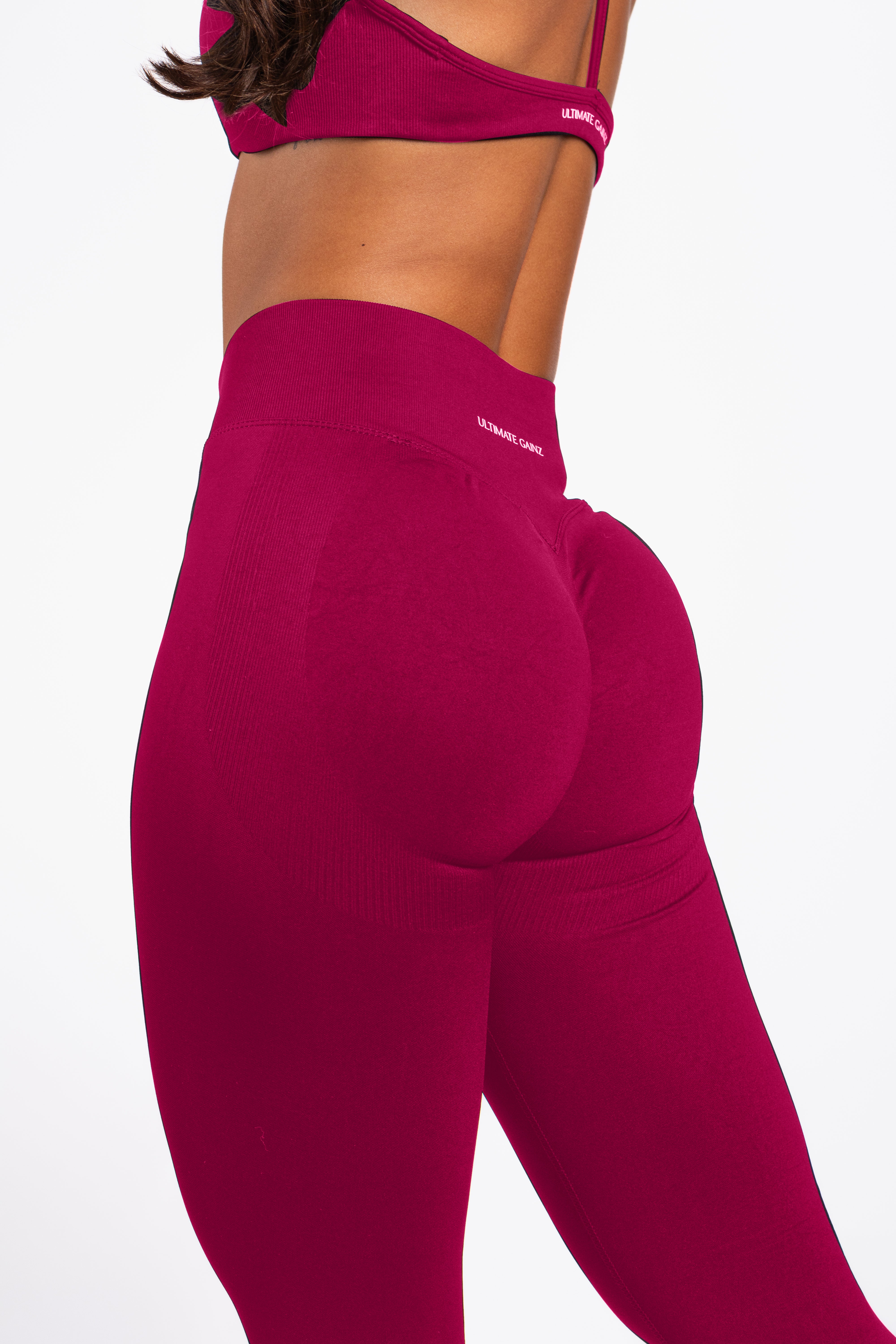Nova | Seamless Shaping Leggings – Raspberry