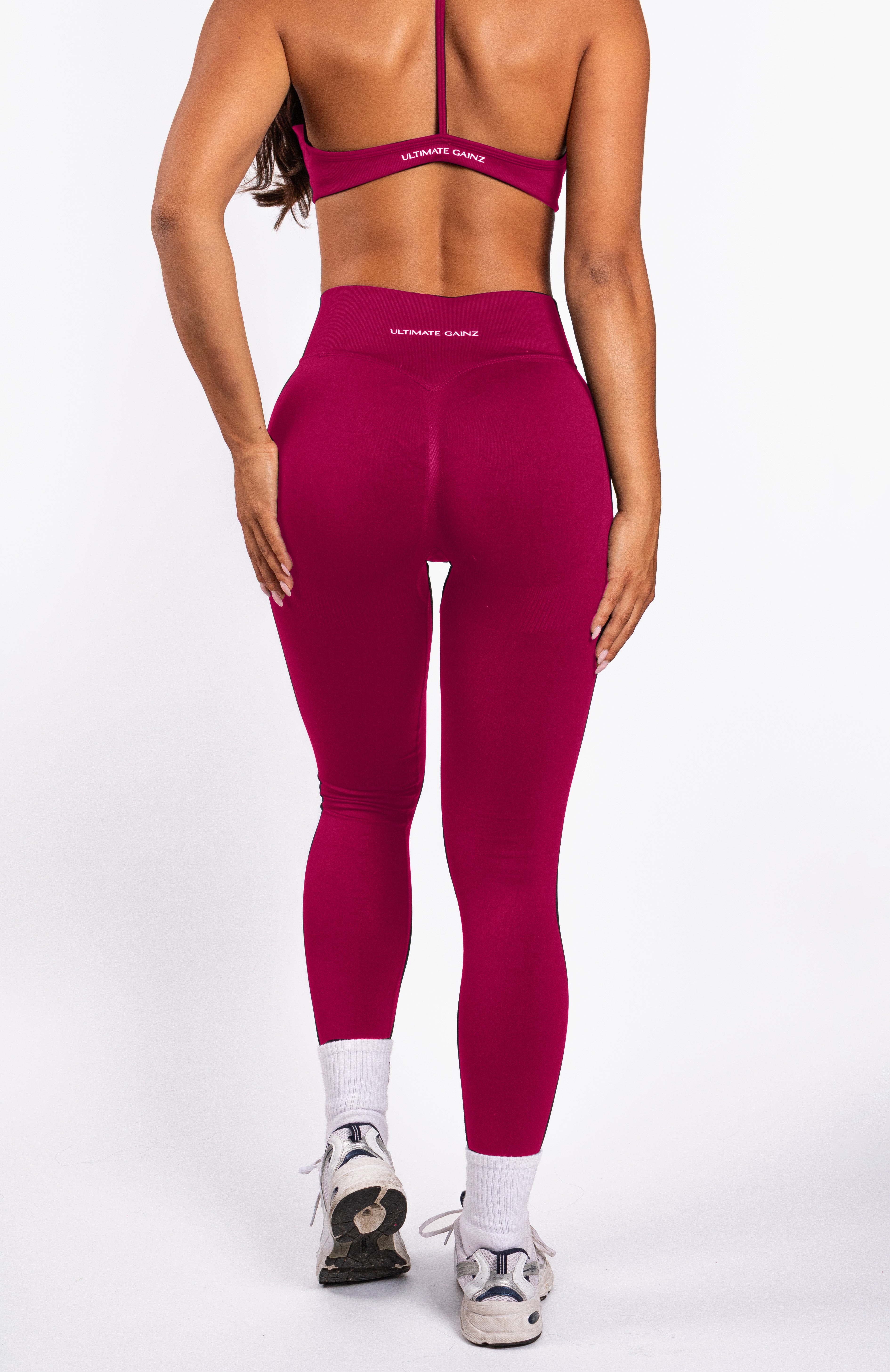 Nova | Formende Seamless Leggings – Himbeere