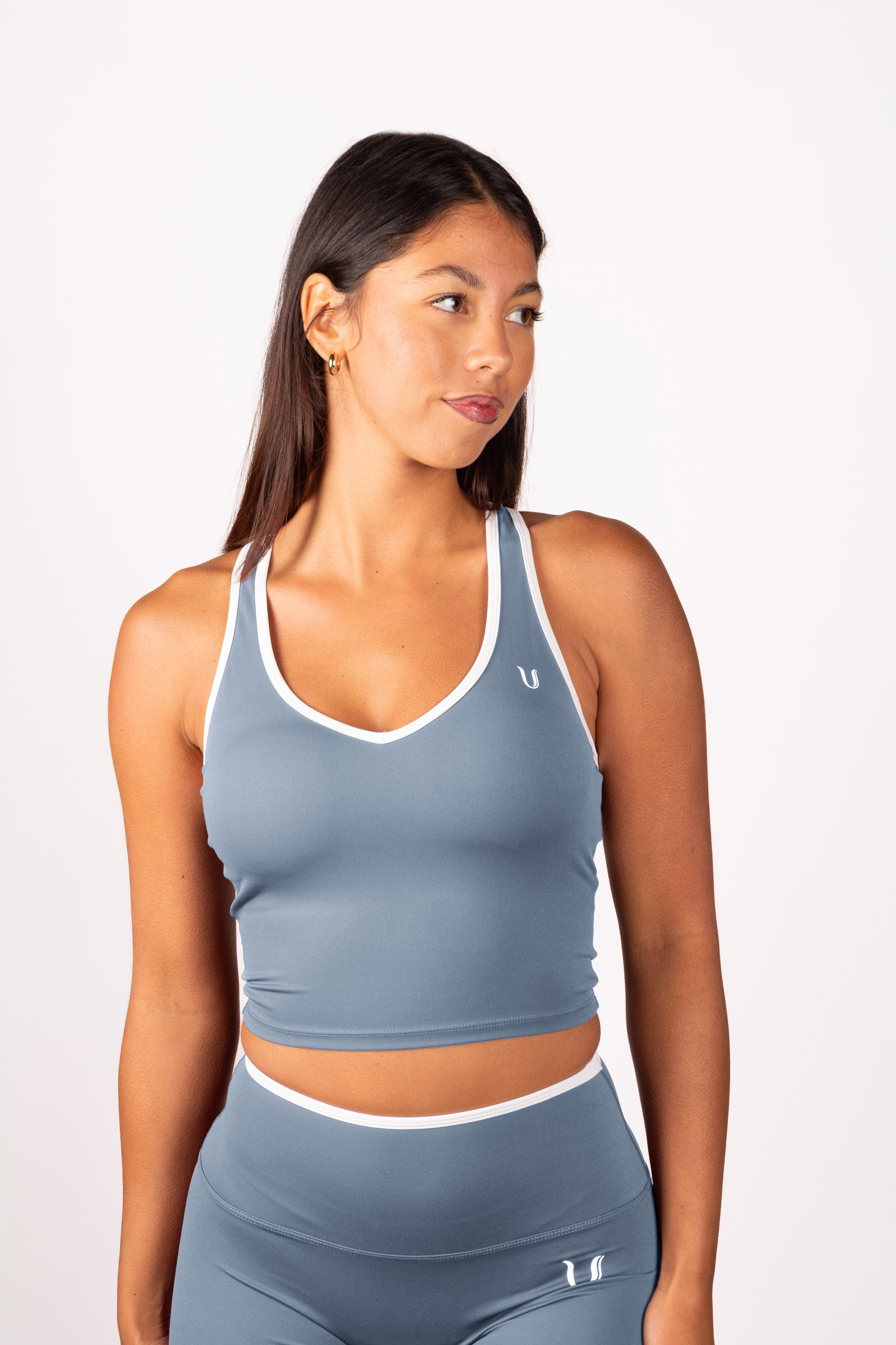 Ivy | Performance Top – Lichtblauw