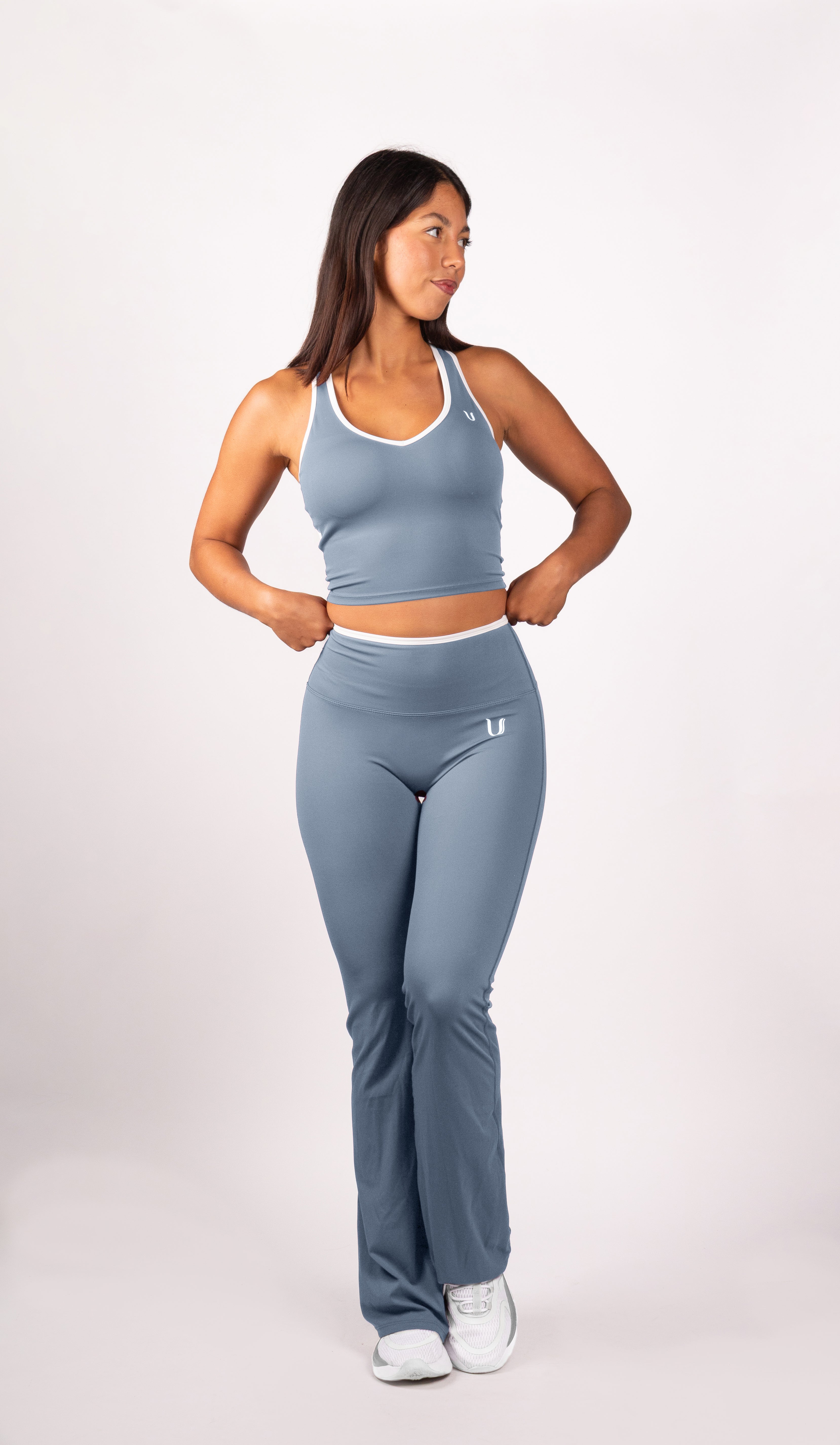 Ivy | Flare Legging – Bleu Clair