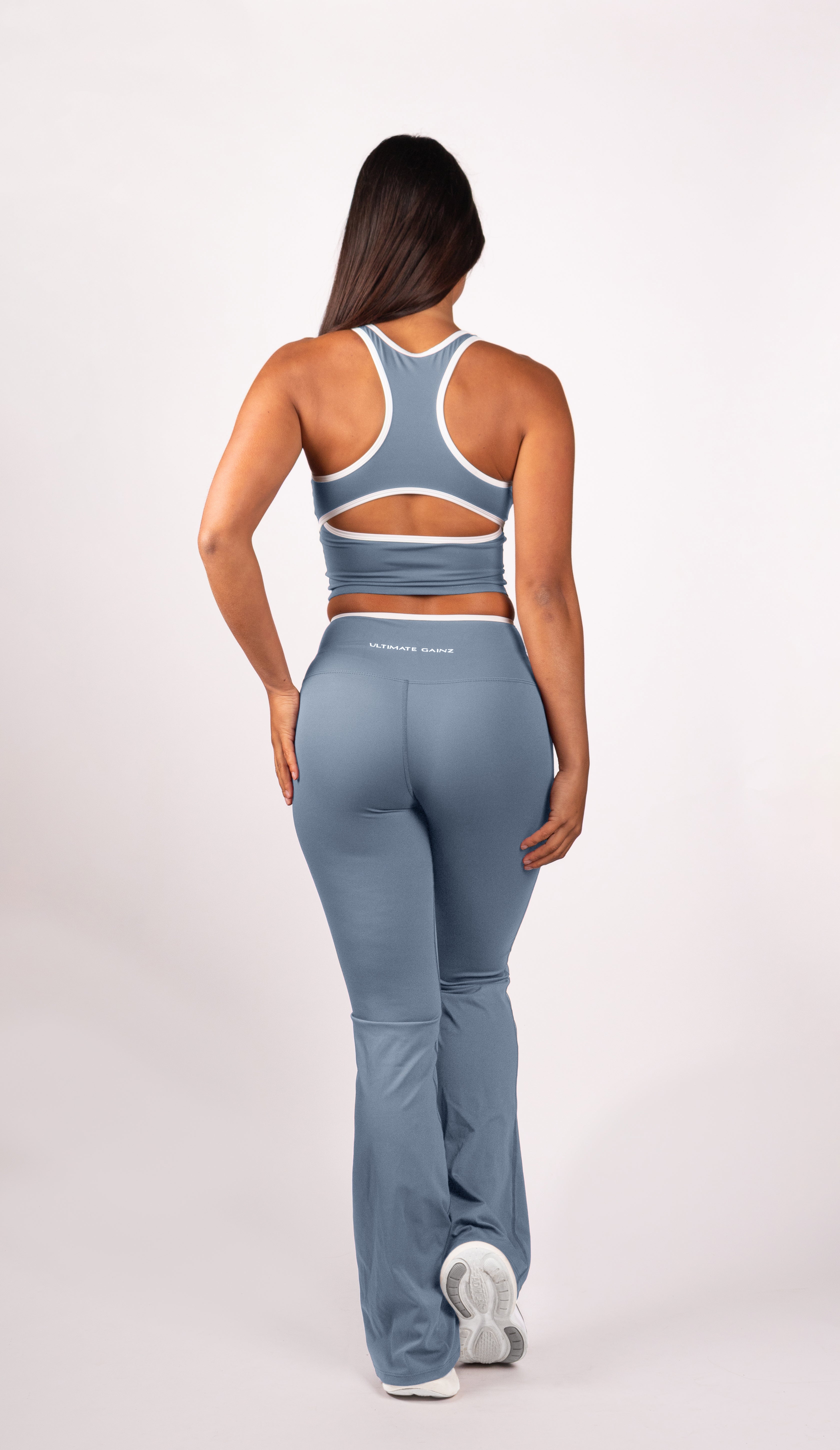 Ivy | Flare Legging – Bleu Clair