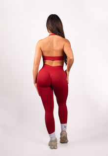 Beau | Halter Support Bra – Red