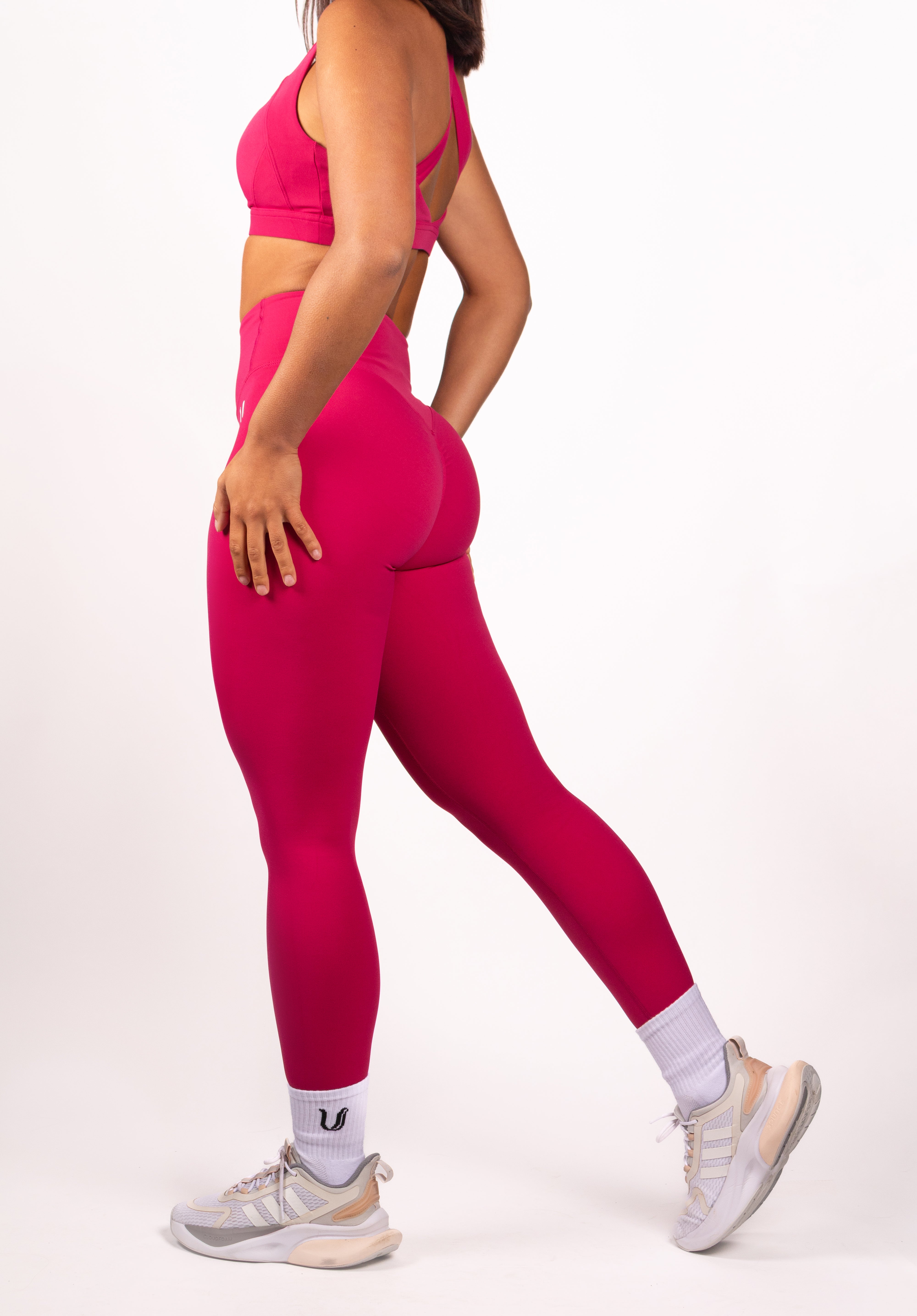Hailey Legging | The Evolution – Pink Red