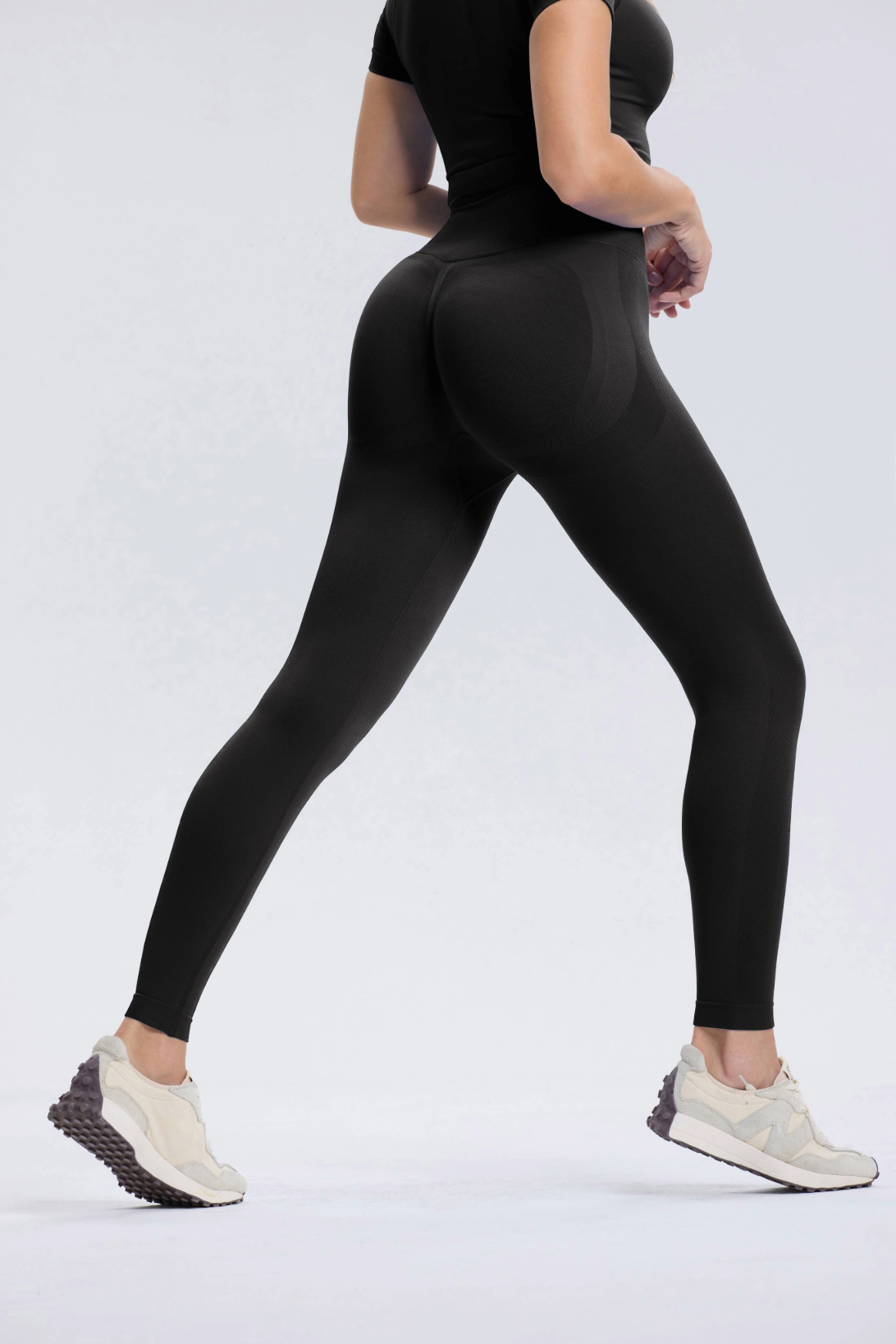 Leonie | Premium Scrunch Legging - Zwart