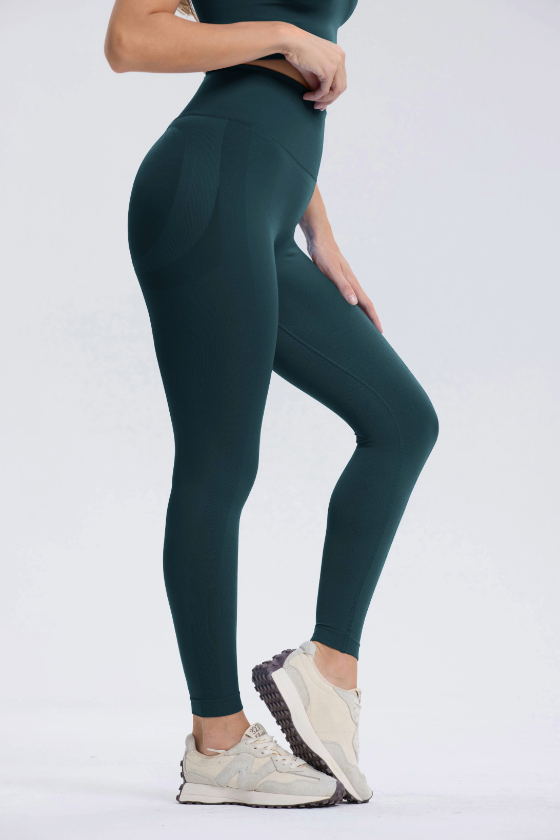 Leonie | Leggings - Blaugrün