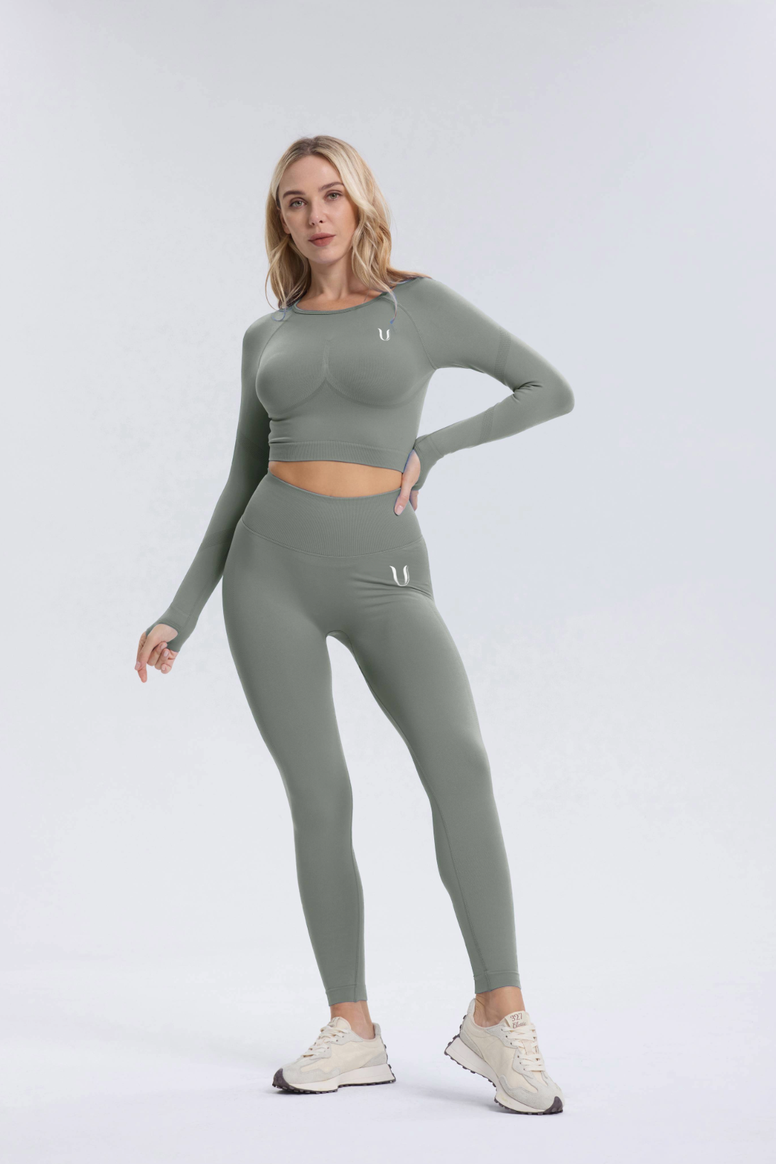 Leonie | Leggings - Grau