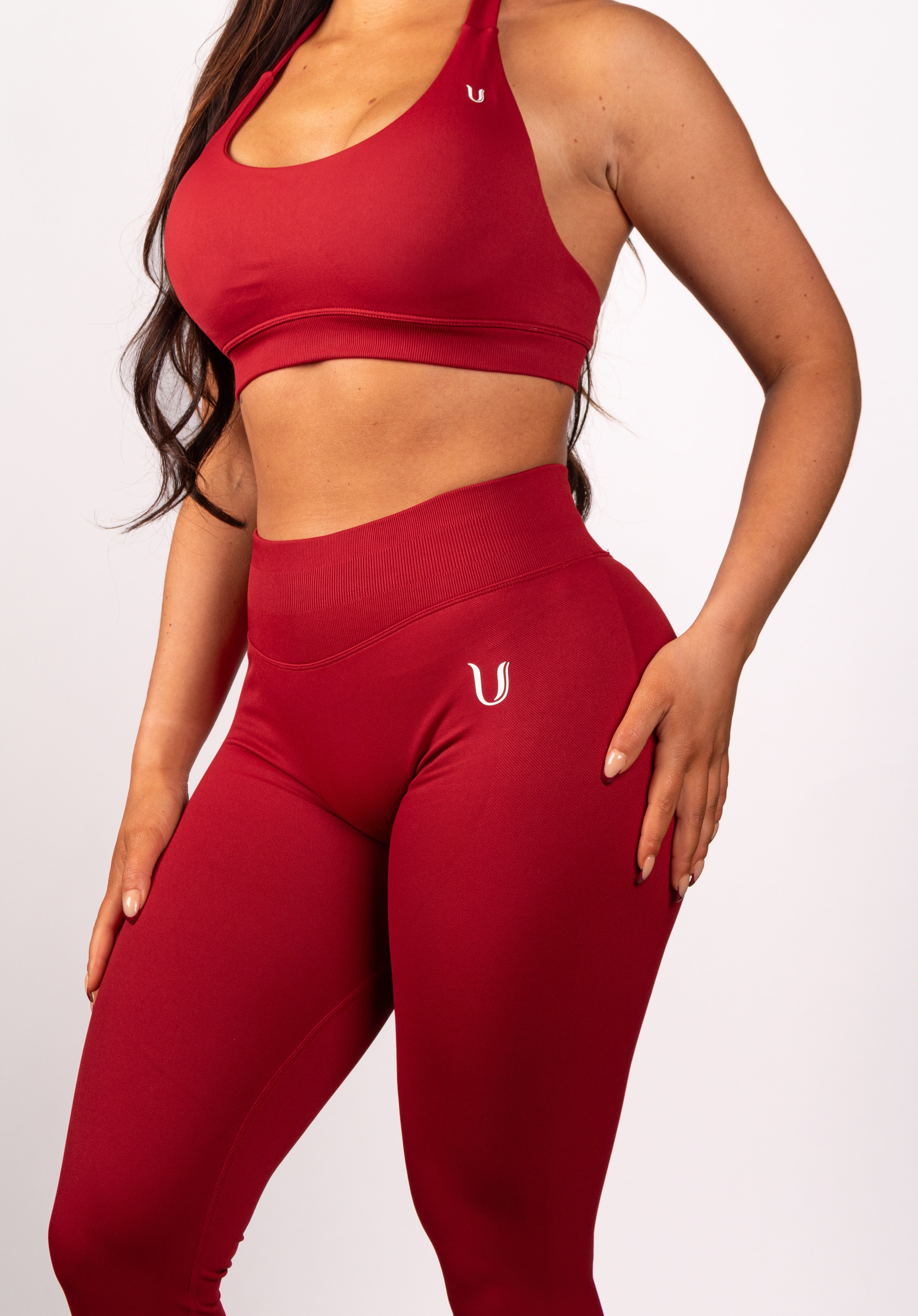 Beau | High-Performance Legging - Red