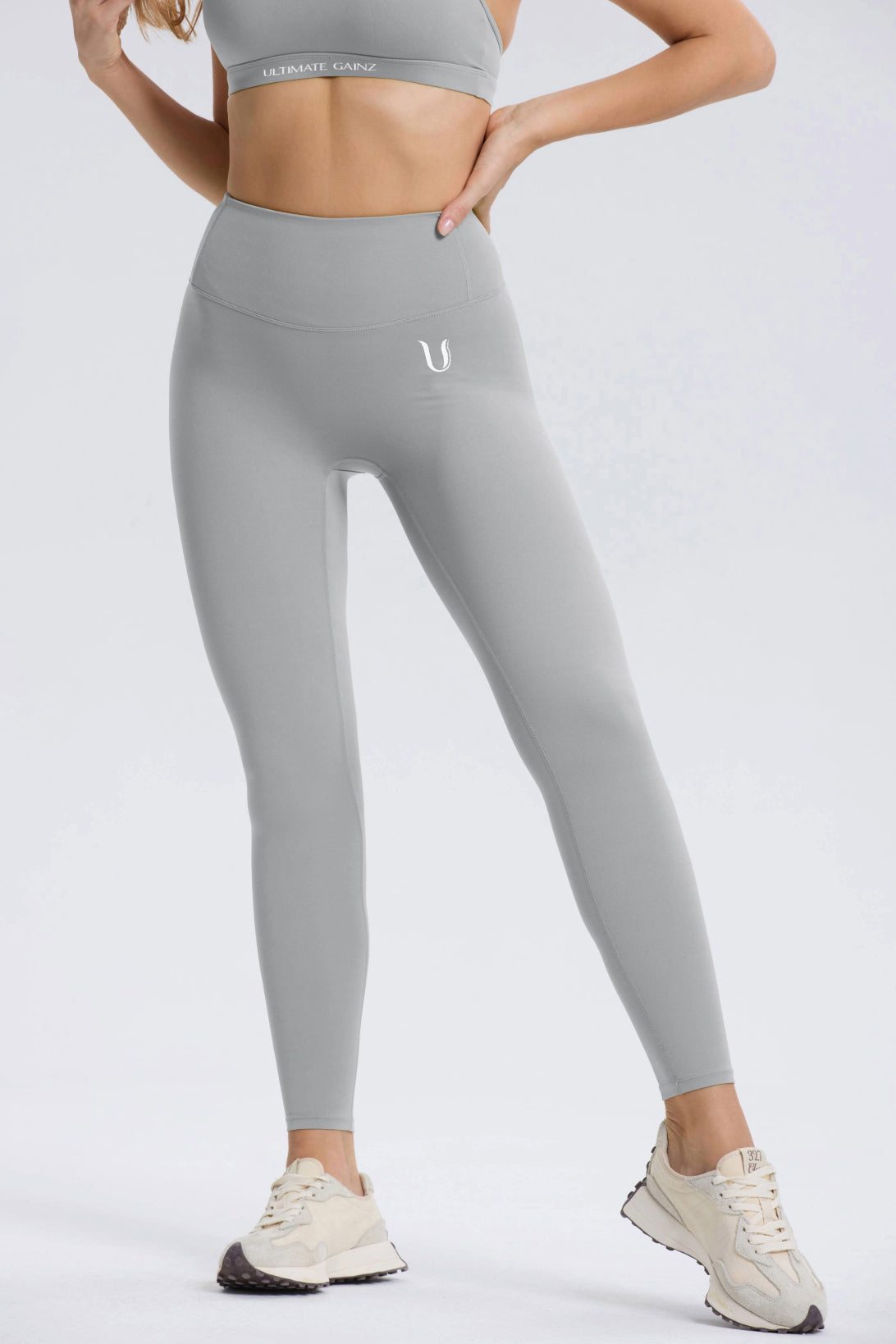 Hailey | Legging - Lichtgrijs